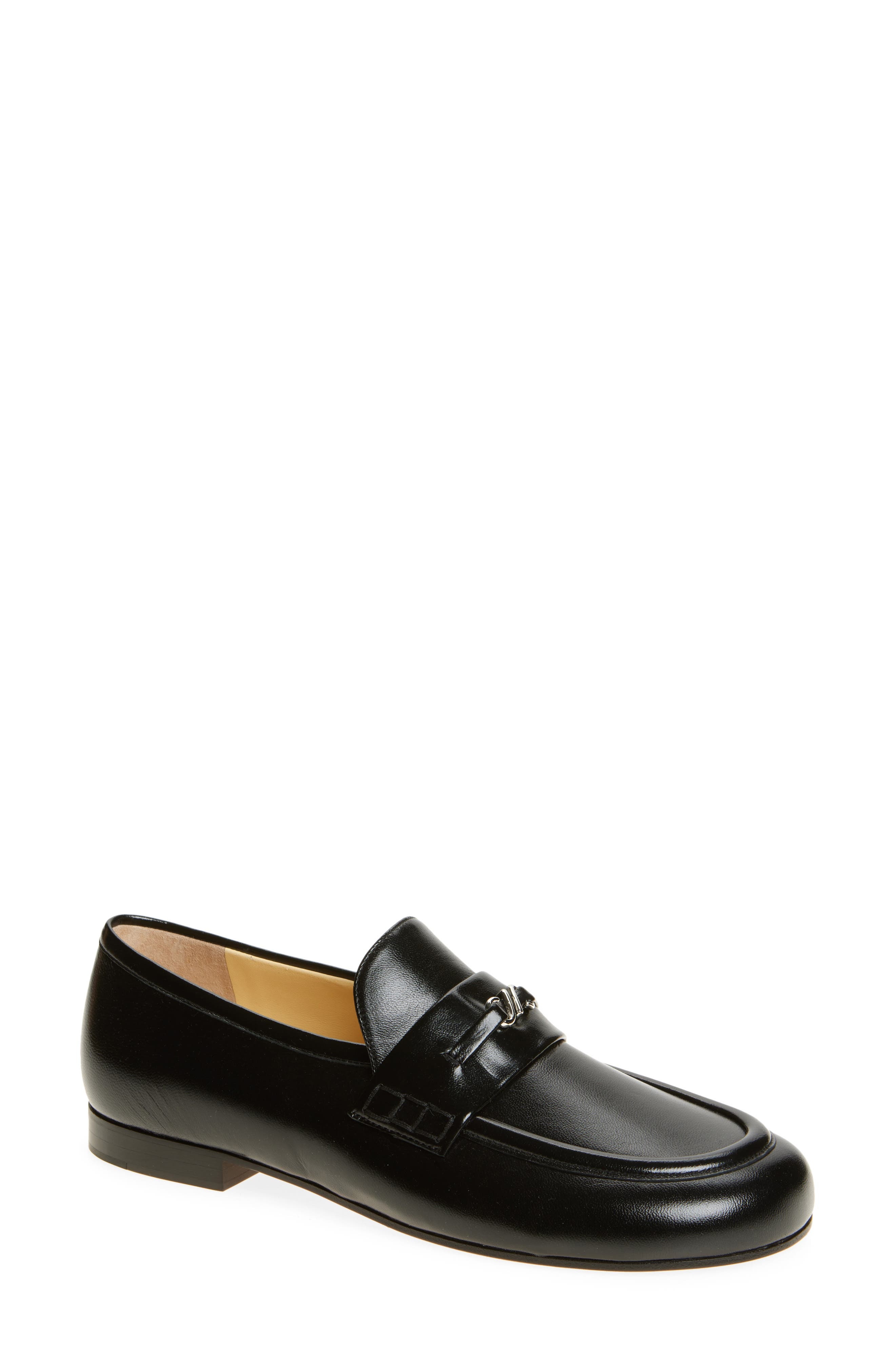 Proenza Schouler Mini Monogram Loafer in Black at Nordstrom - 1
