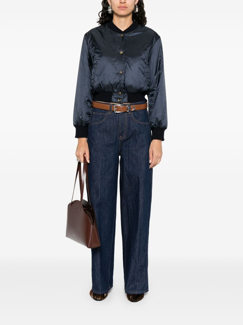 Max Mara cropped bomber jacket outlook