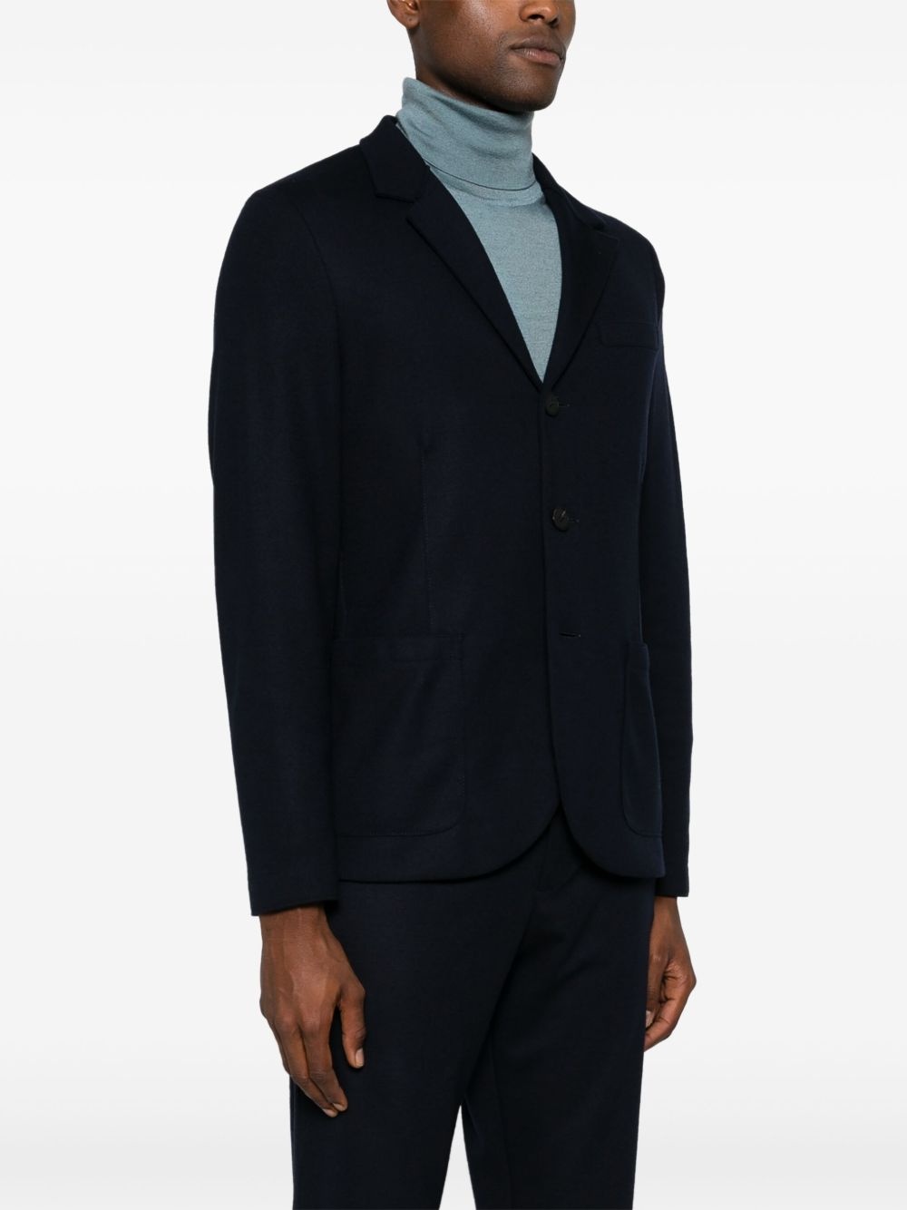 virgin wool blazer - 3