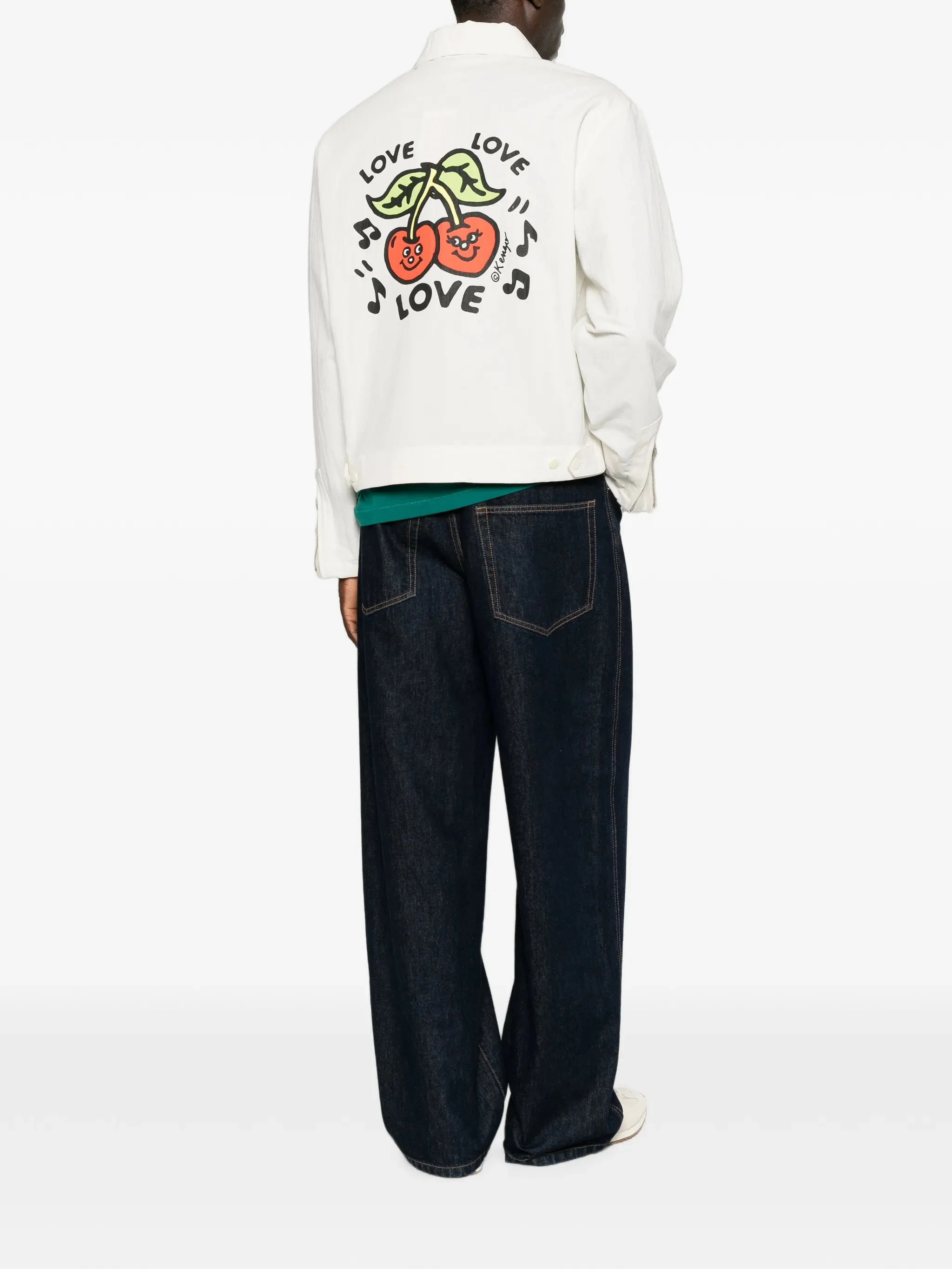 Kenzo Kenzo Loves Graphic-print Zip-up Jacket - 1