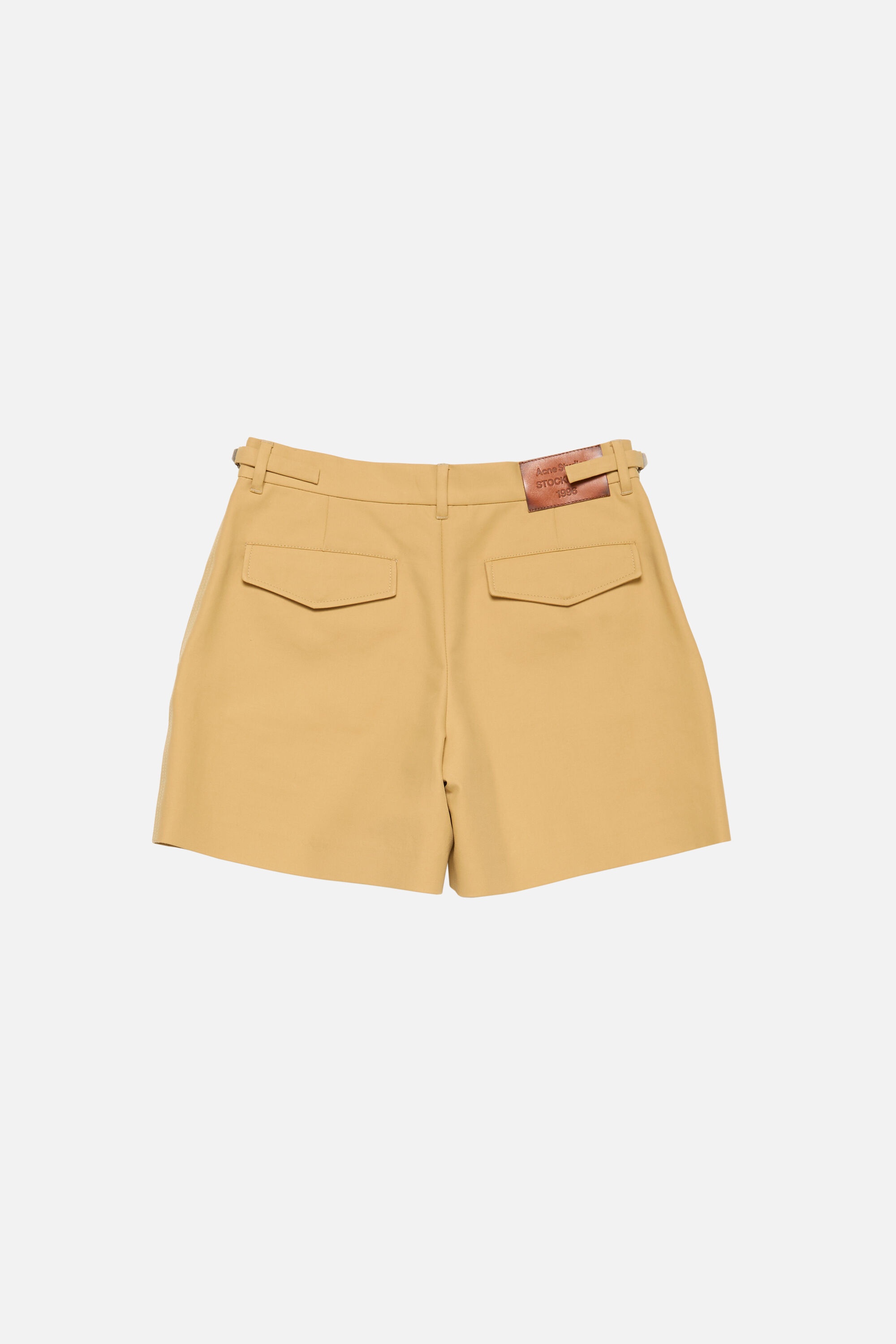 Satin shorts - Sand beige - 7