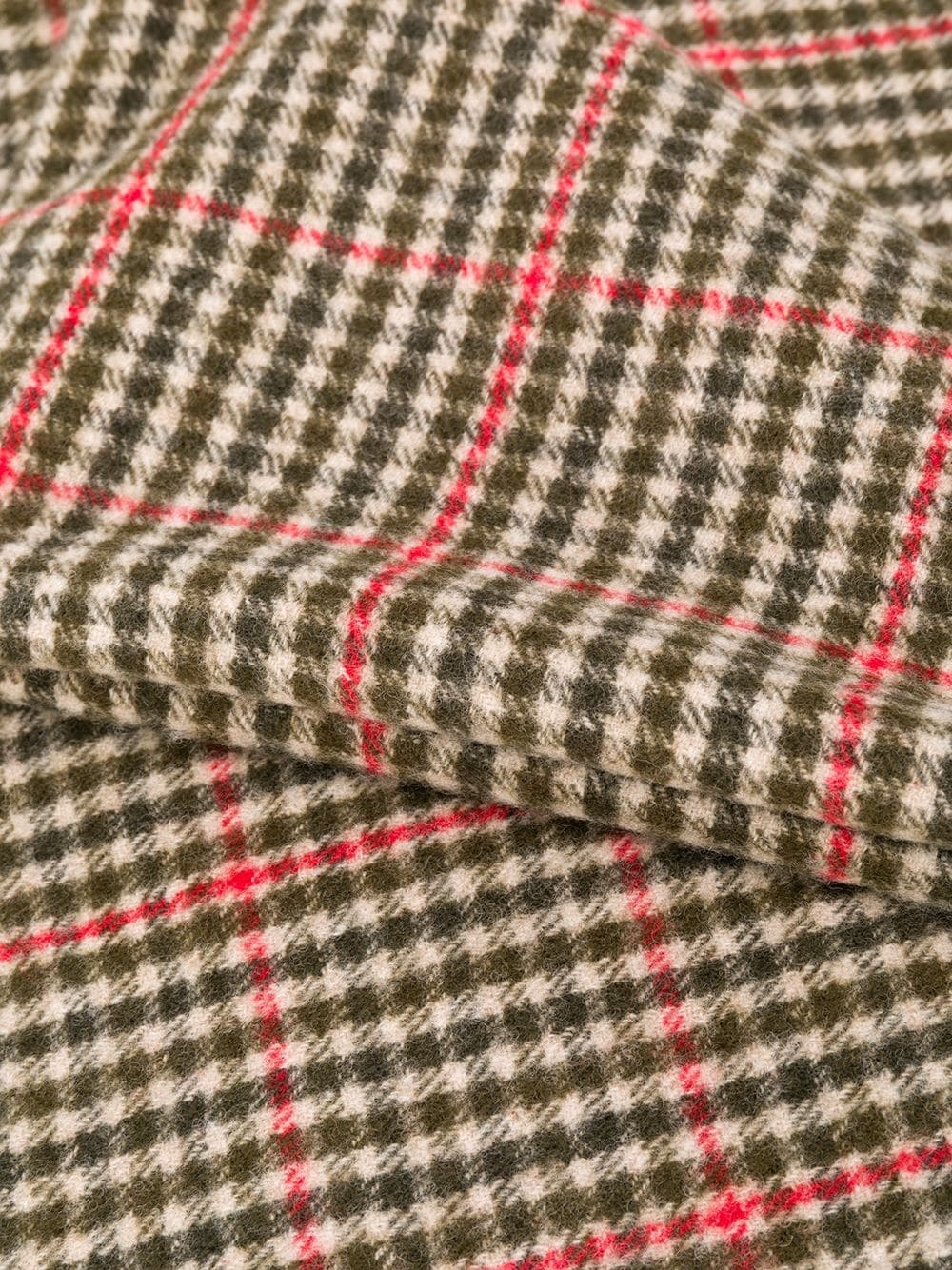 plaid check scarf - 3