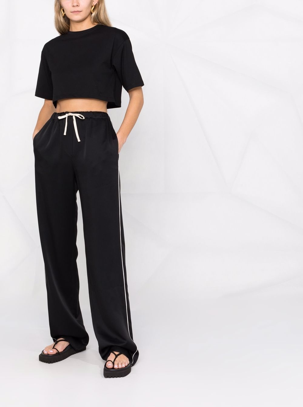 Gupo short-sleeve cropped T-shirt - 2