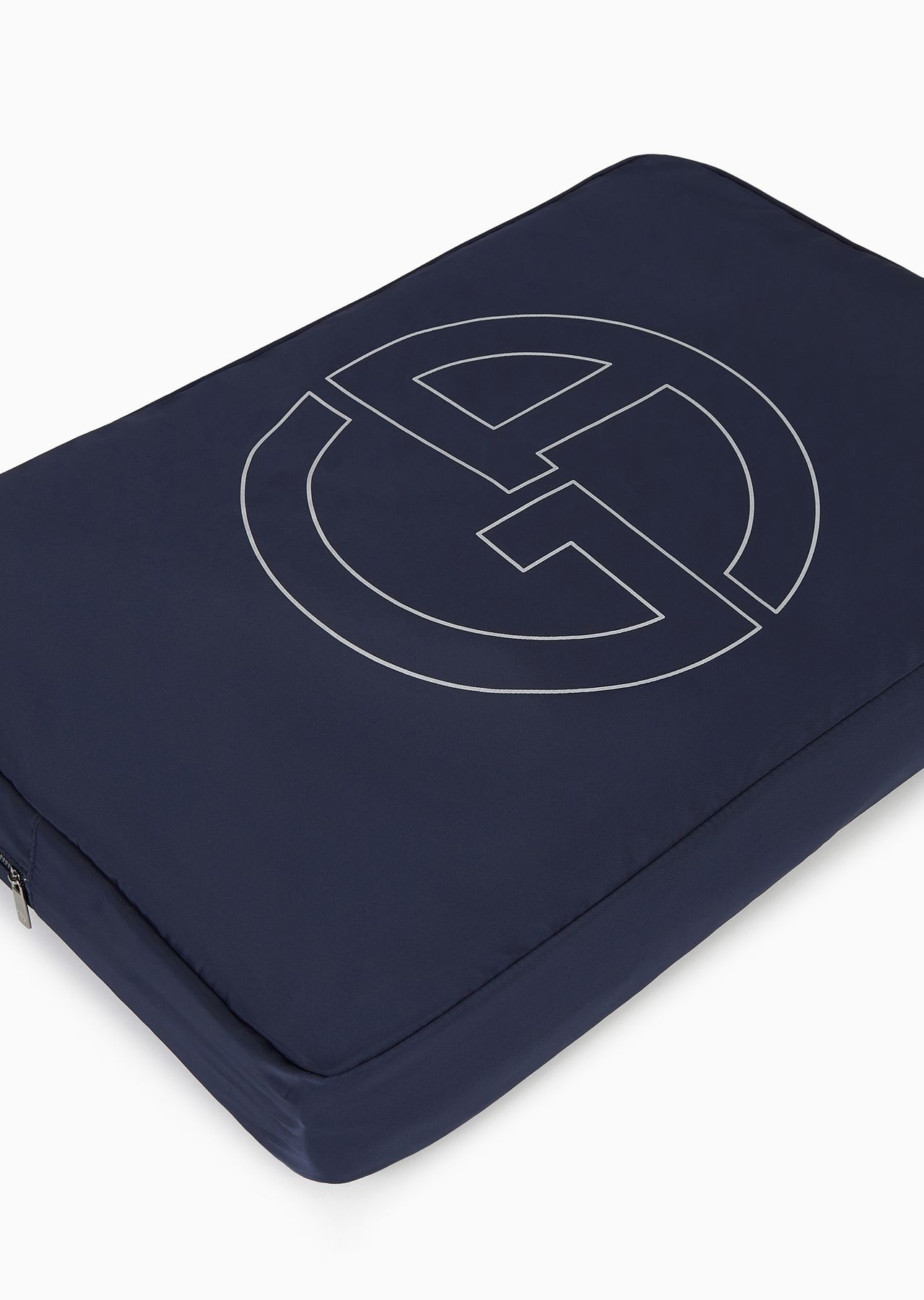 Cotton beach towel with jacquard logo - 4