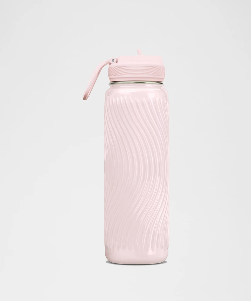 lululemon Back to Life Sport Bottle 24oz Straw Lid *Wave outlook