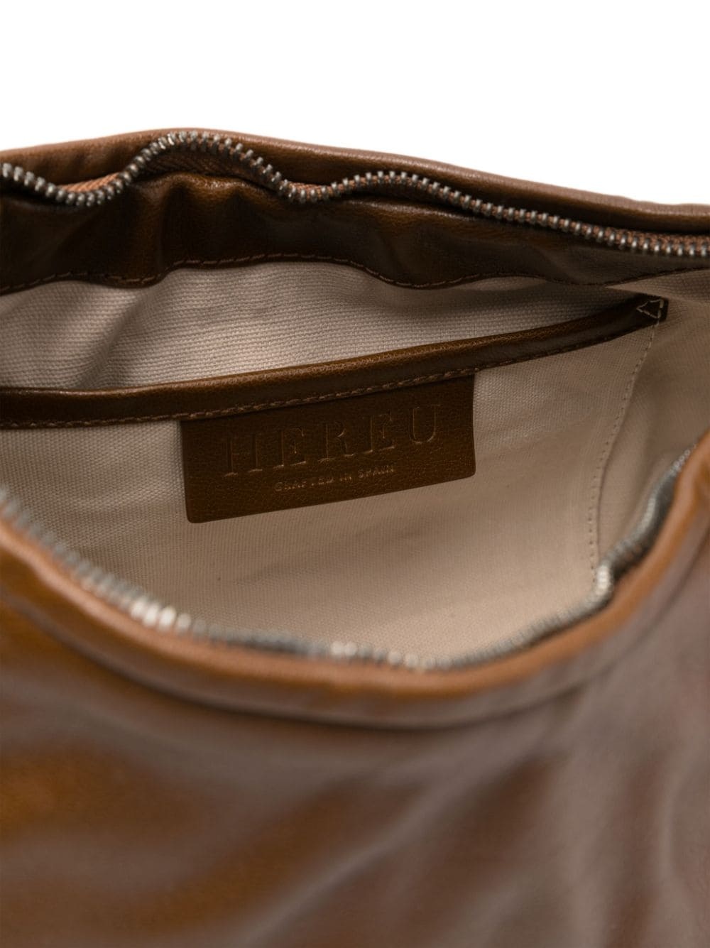 Espiga Shiny leather shoulder bag - 5