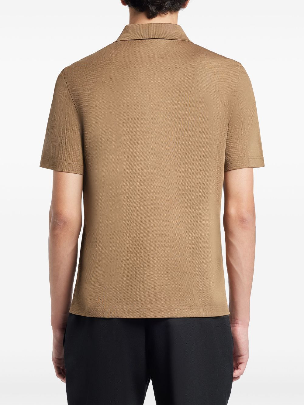 cotton polo shirt - 4