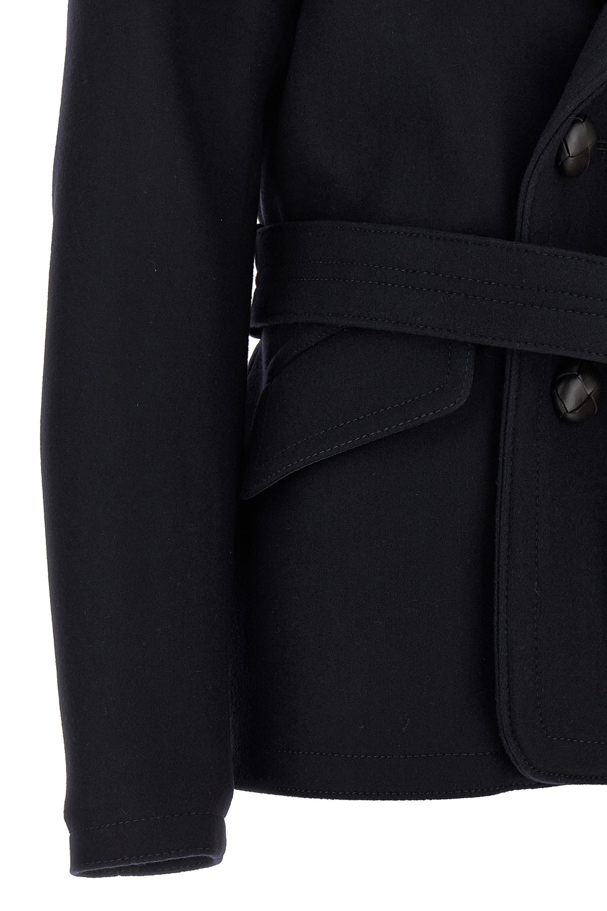 'Peacoat Robe' coat - 4