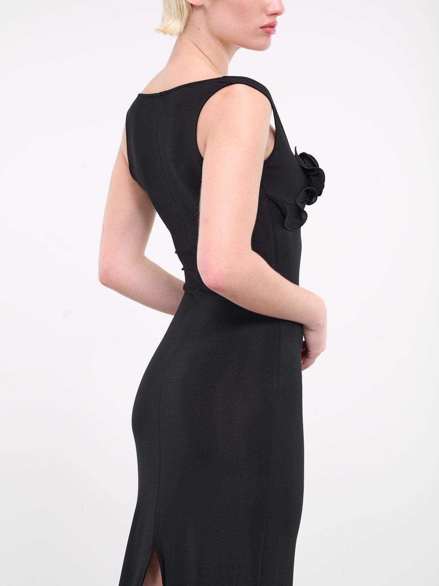 Flower Bra Maxi Dress - 4