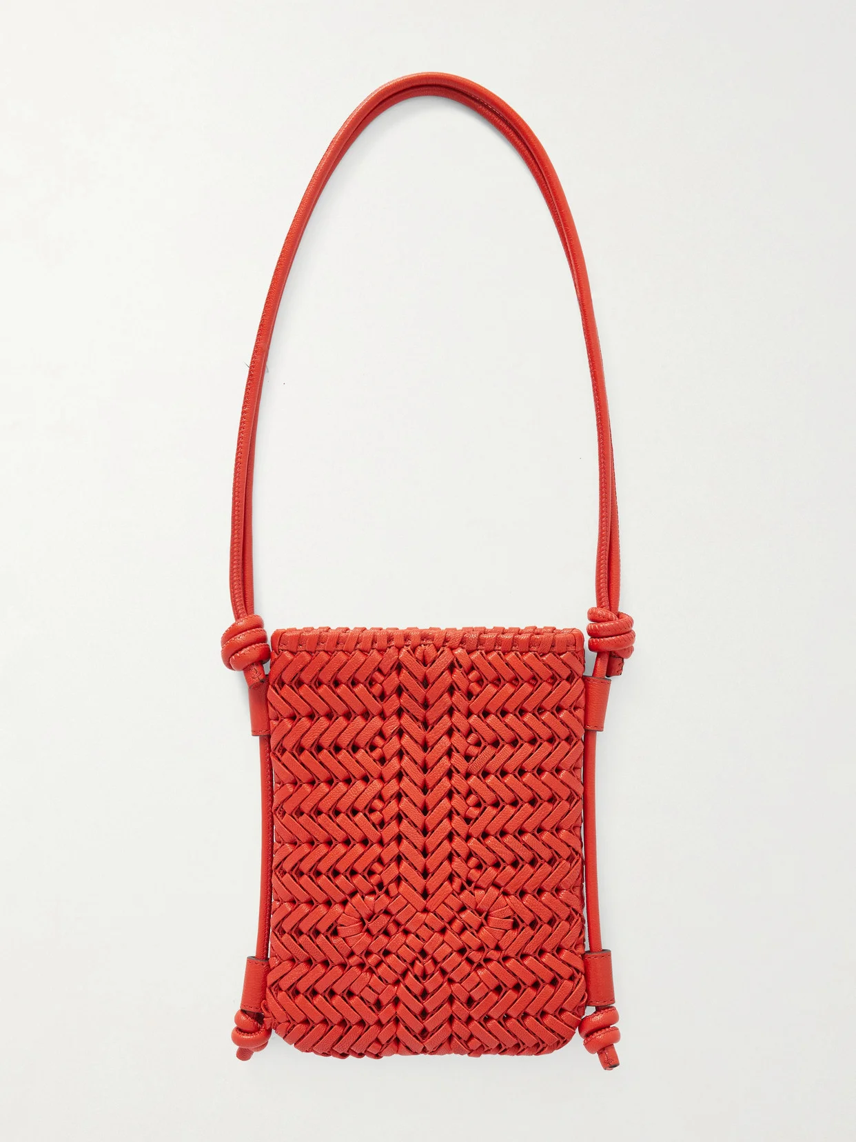 Neeson Woven Leather Shoulder Bag - 1