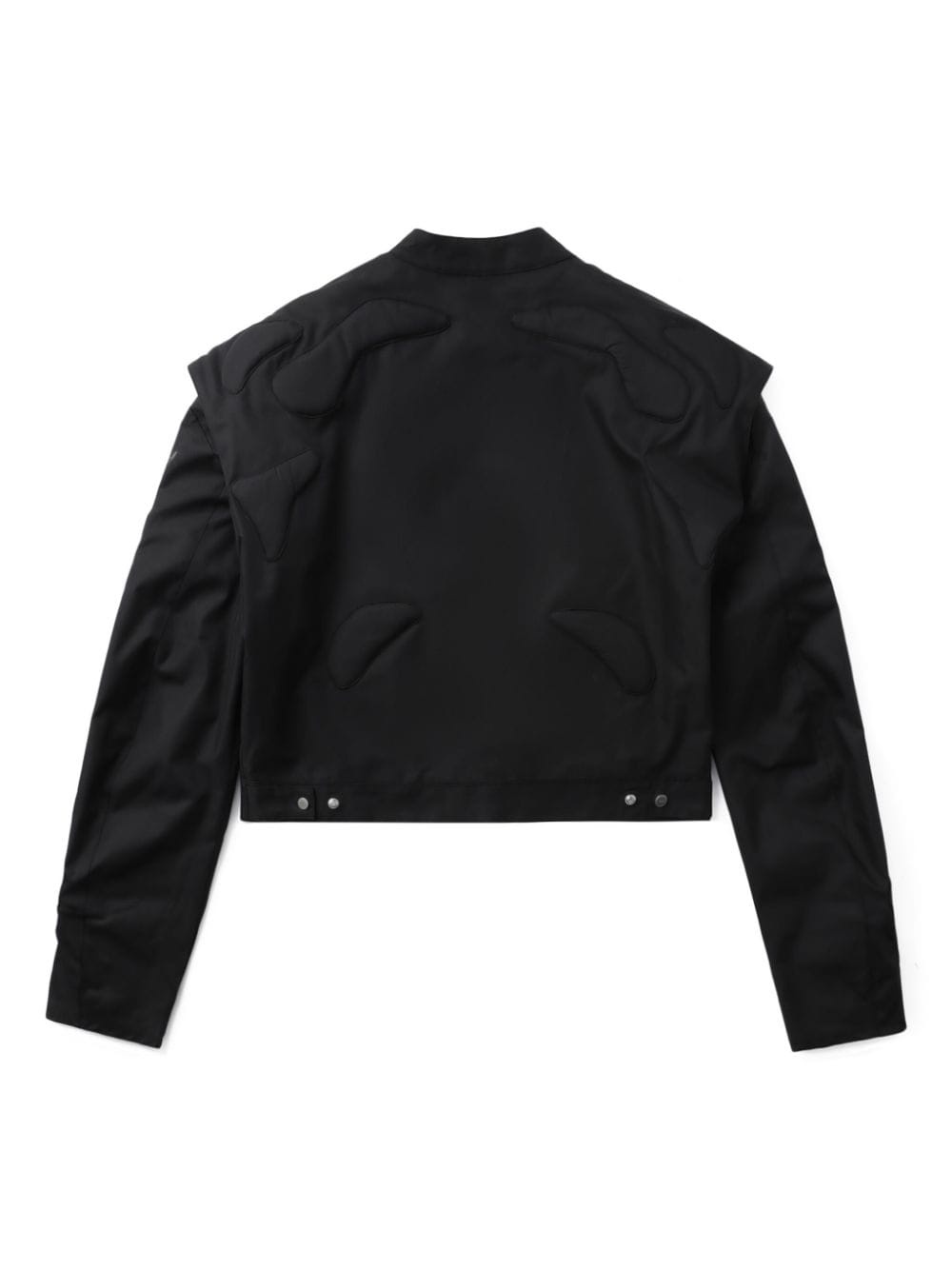 zip-detail bomber jacket - 6