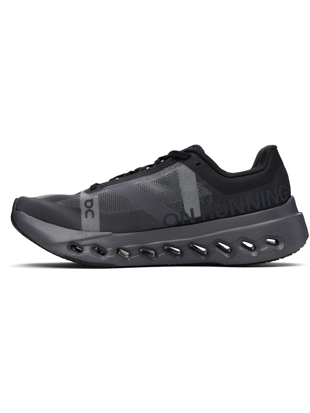 Black & Gray Cloudsurfer Next Sneakers - 3