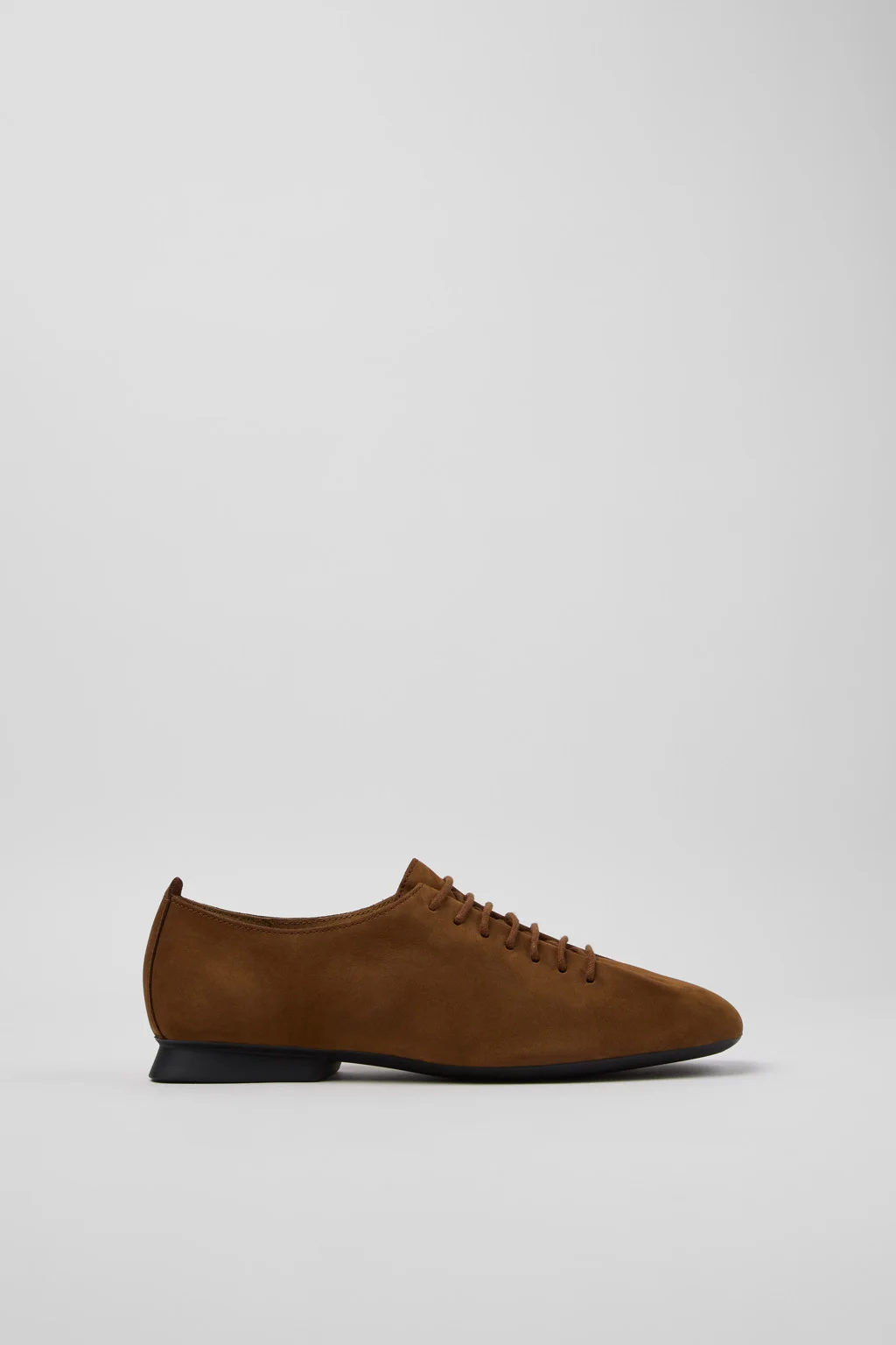 Casi Myra Brown Nubuck Shoes for Women. - 1
