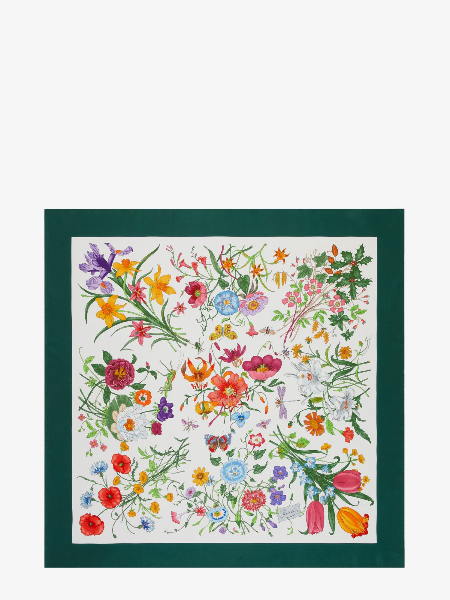 Silk Twill Foulard - 1