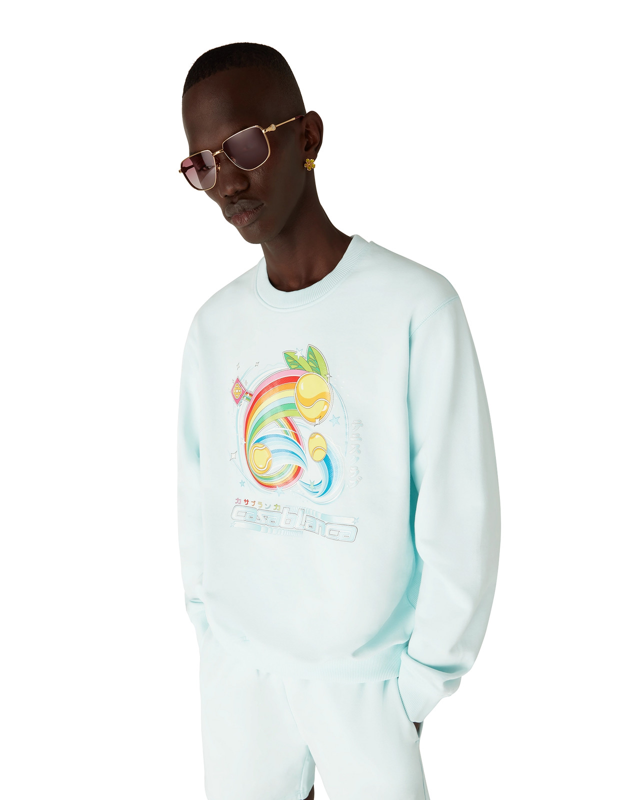 Manga Tennis Ball Sweatshirt | Casablanca Paris - 2