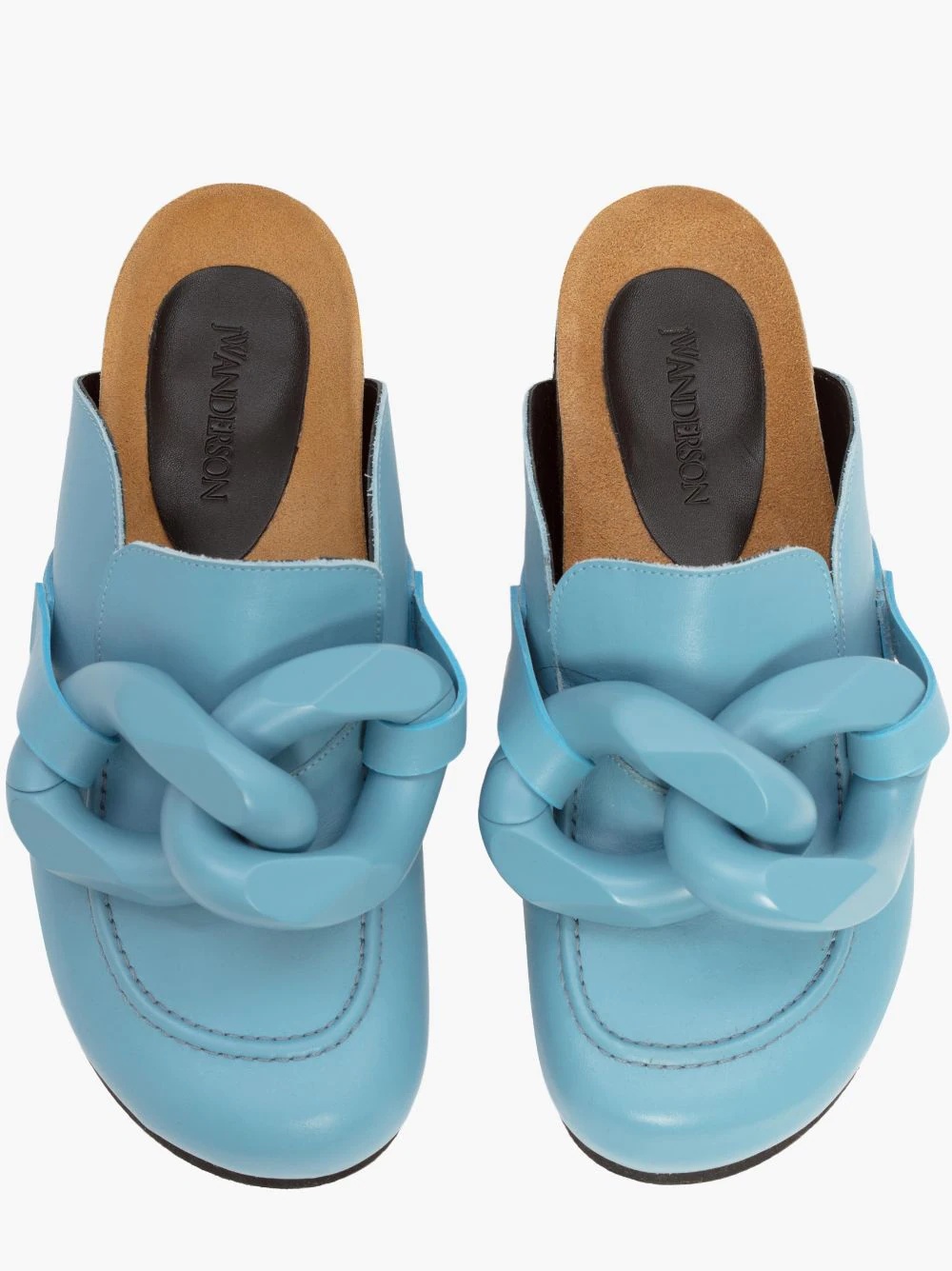 WOMEN’S CHAIN LOAFER MULES - 6