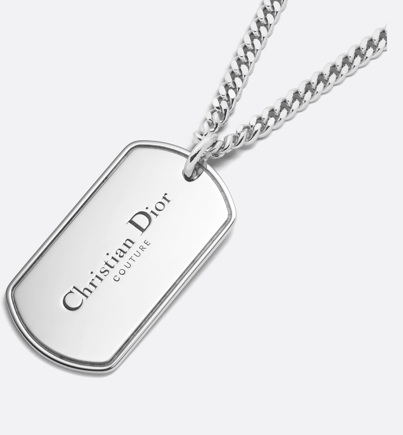 CD Couture Plate Pendant Necklace 3