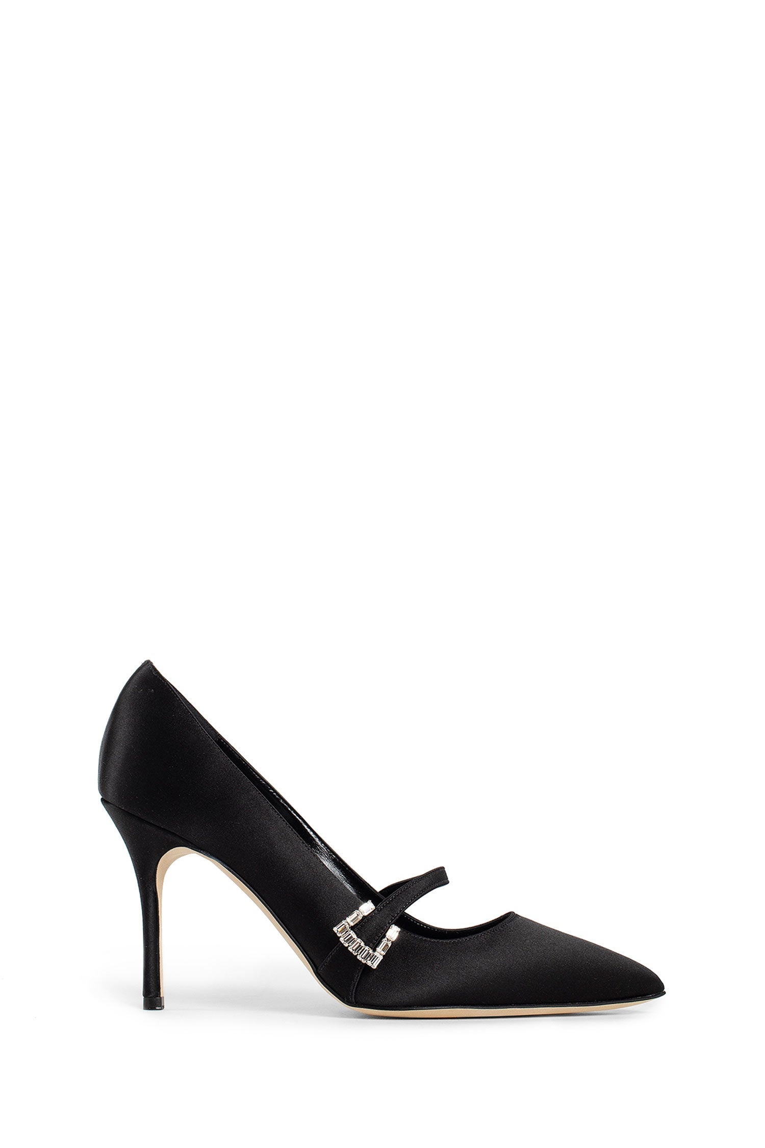 MANOLO BLAHNIK WOMAN BLACK PUMPS - 1