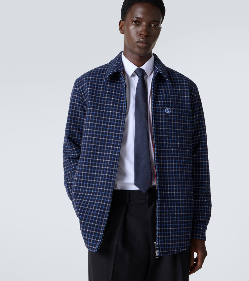 GUCCI Horsebit silk jacquard tie outlook