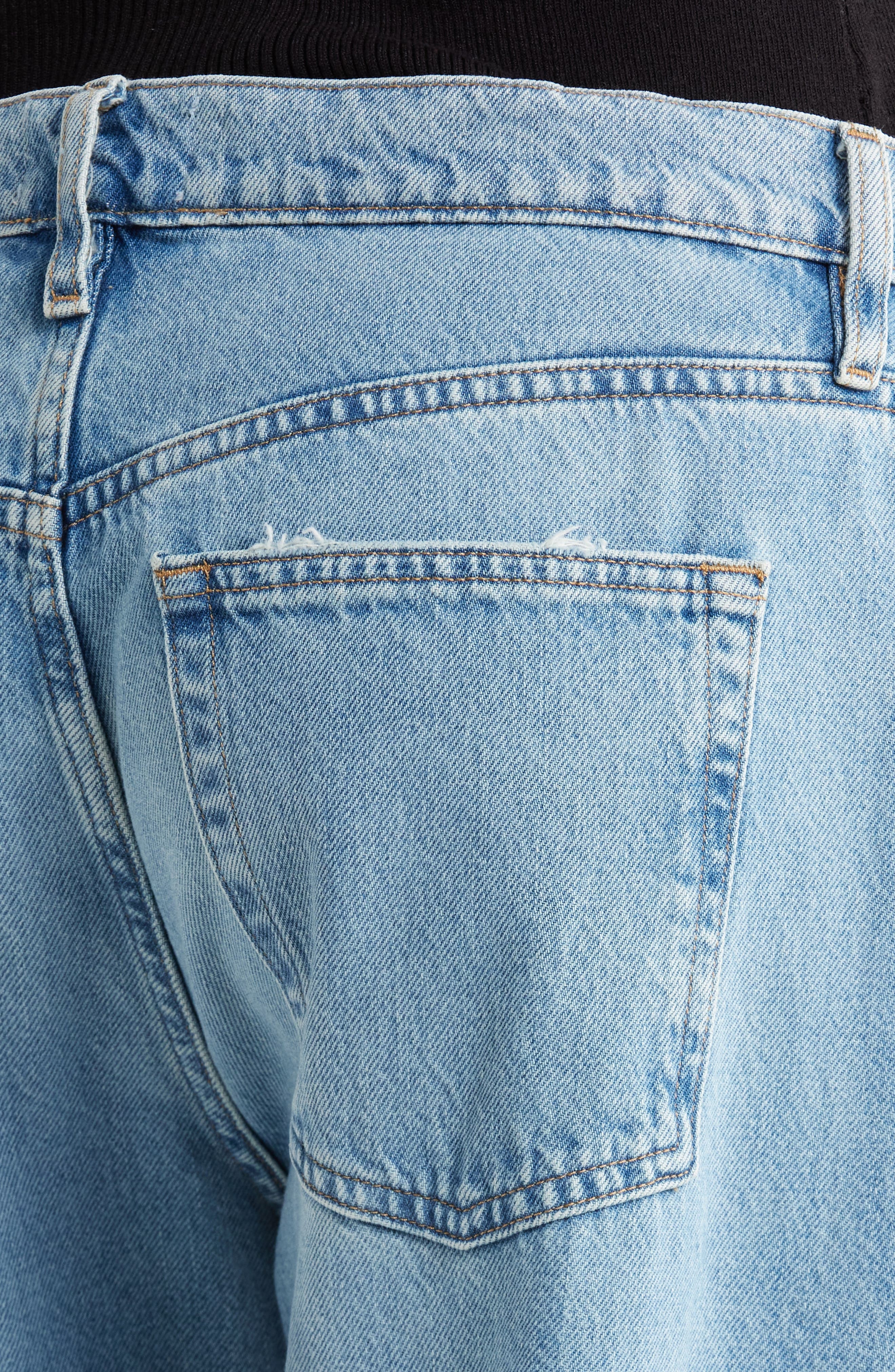 FRAME Low Slung Barrel Leg Jeans in Ziggy at Nordstrom - 4