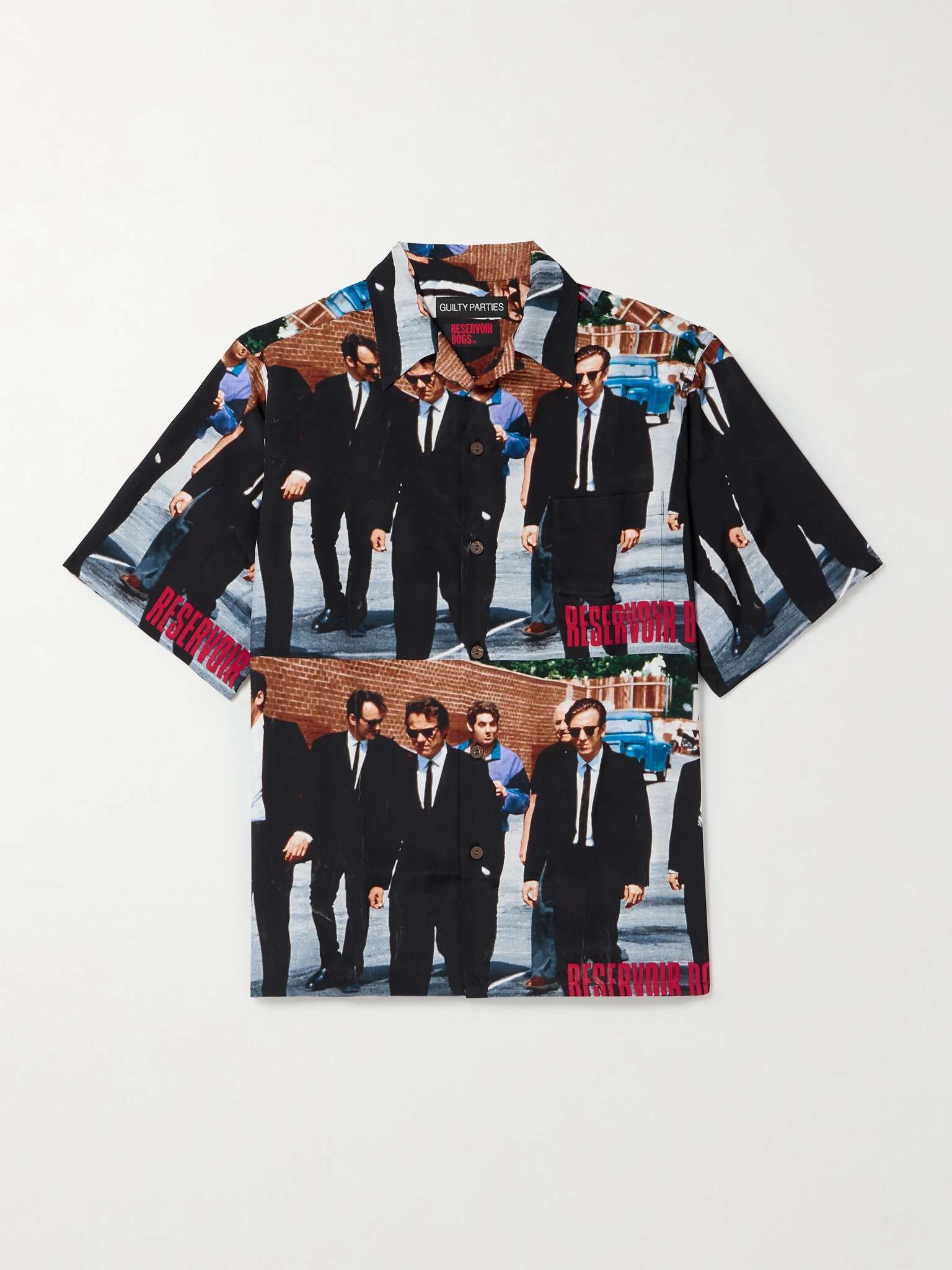 Reservoir Dogs Convertible-Collar Printed Woven Shirt - 1