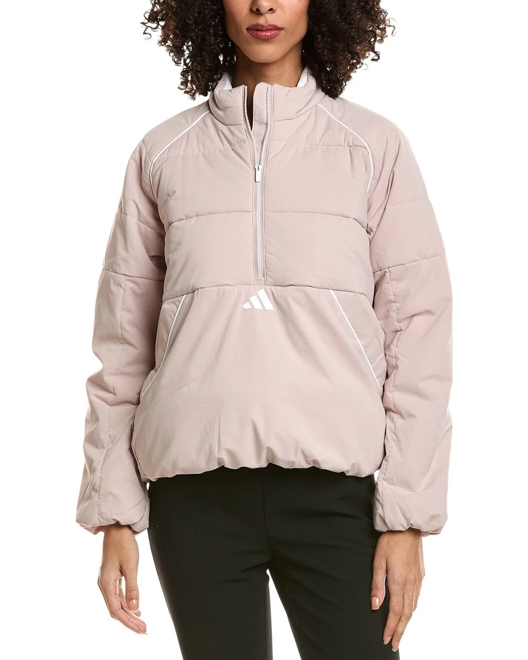 adidas Beyond Twistweave Loose 1/4-Zip Jacket - 1