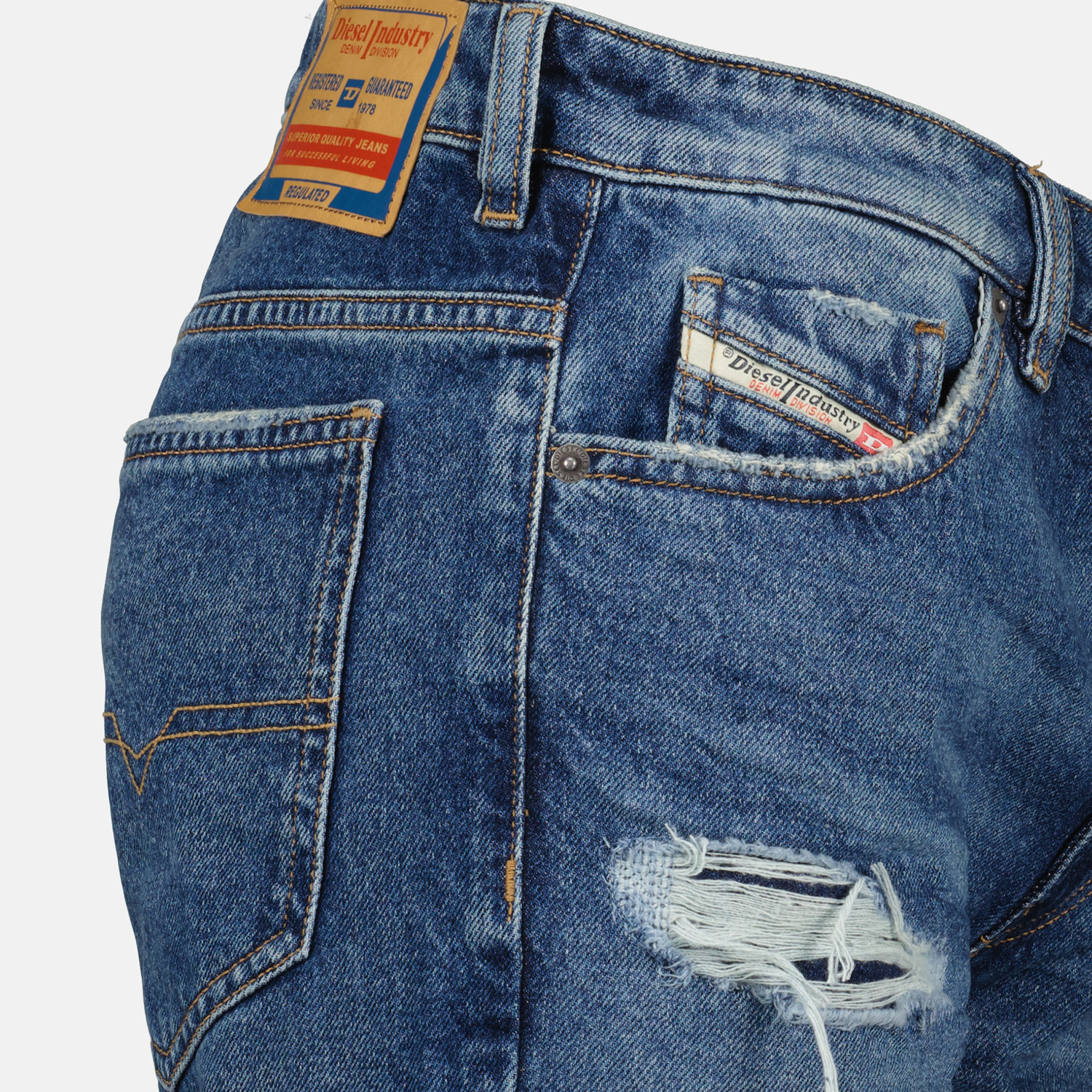 Short en jean D-Fin - 5