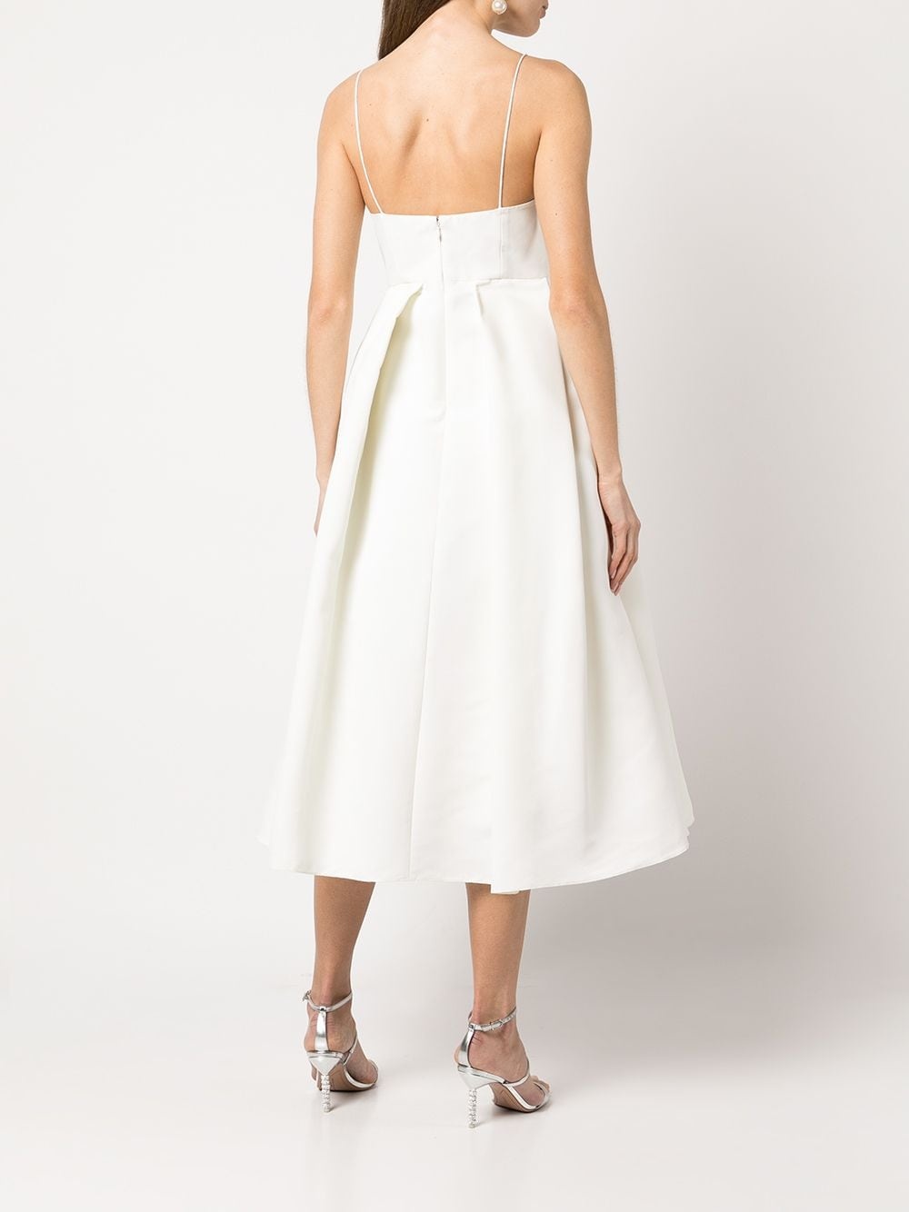 Audra crystal-embellished flared midi dress - 4