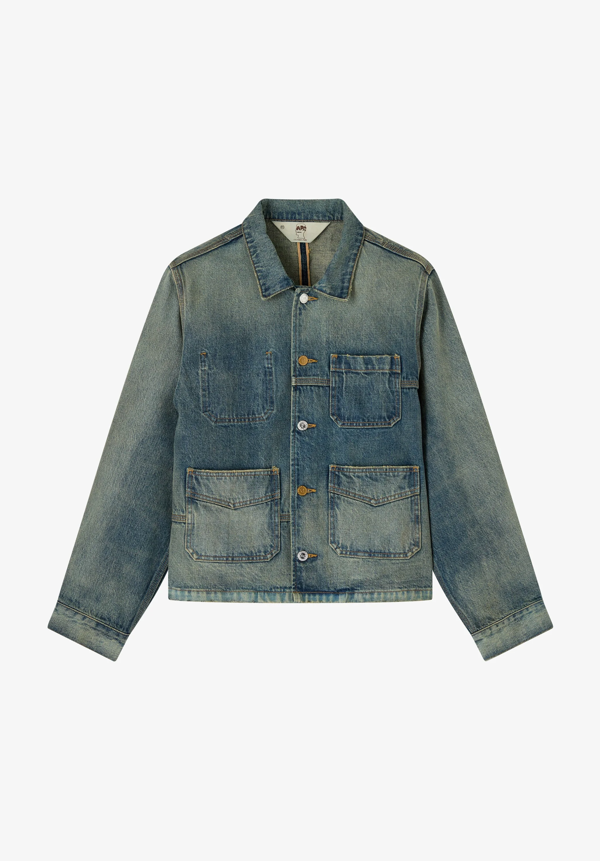 A.P.C. X BRAIN DEAD SELVEDGE CHORE JACKET - 1