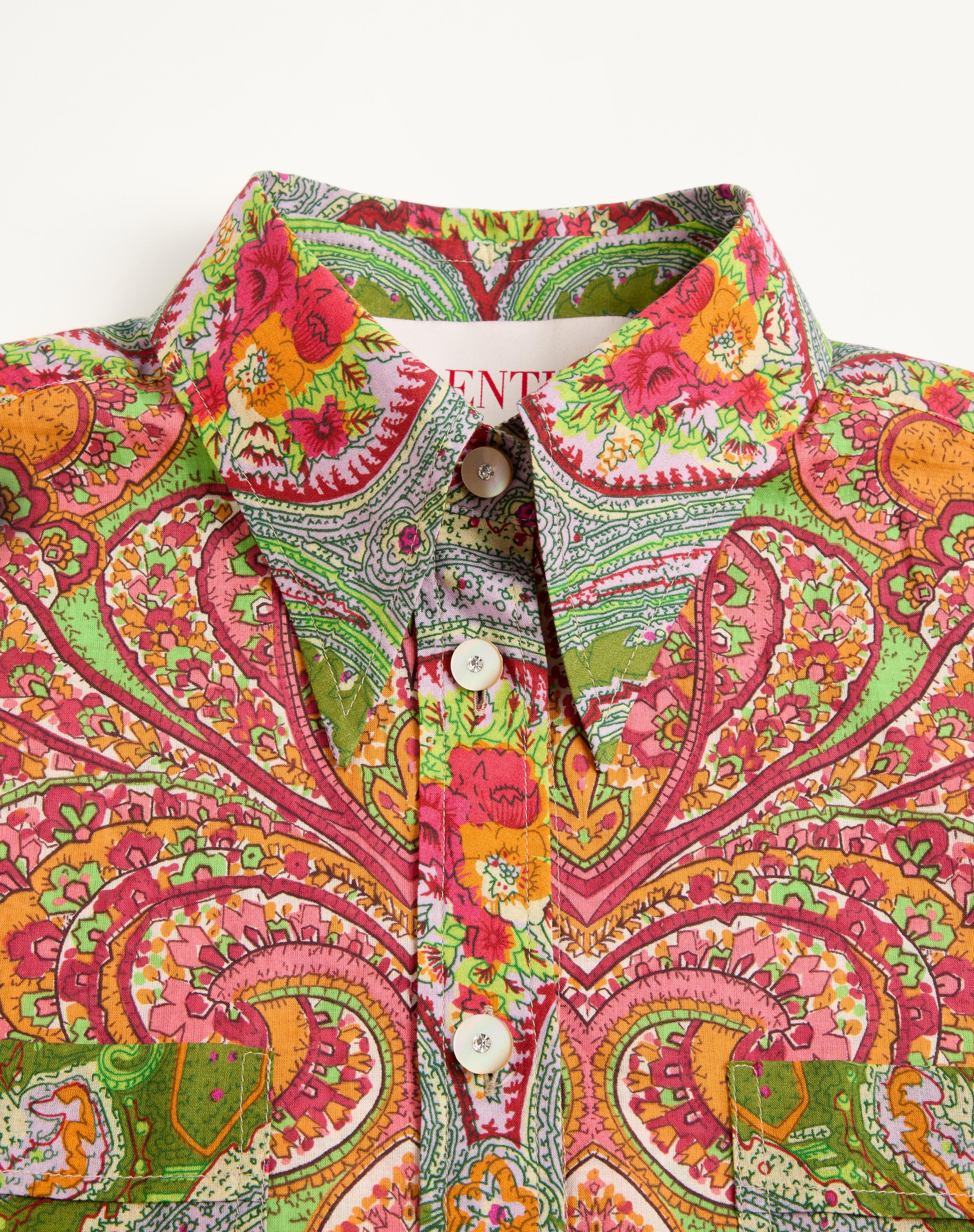 SHIRT IN MUSSOLA CACHEMIRE VOYAGE IMAGINAIRE - 9