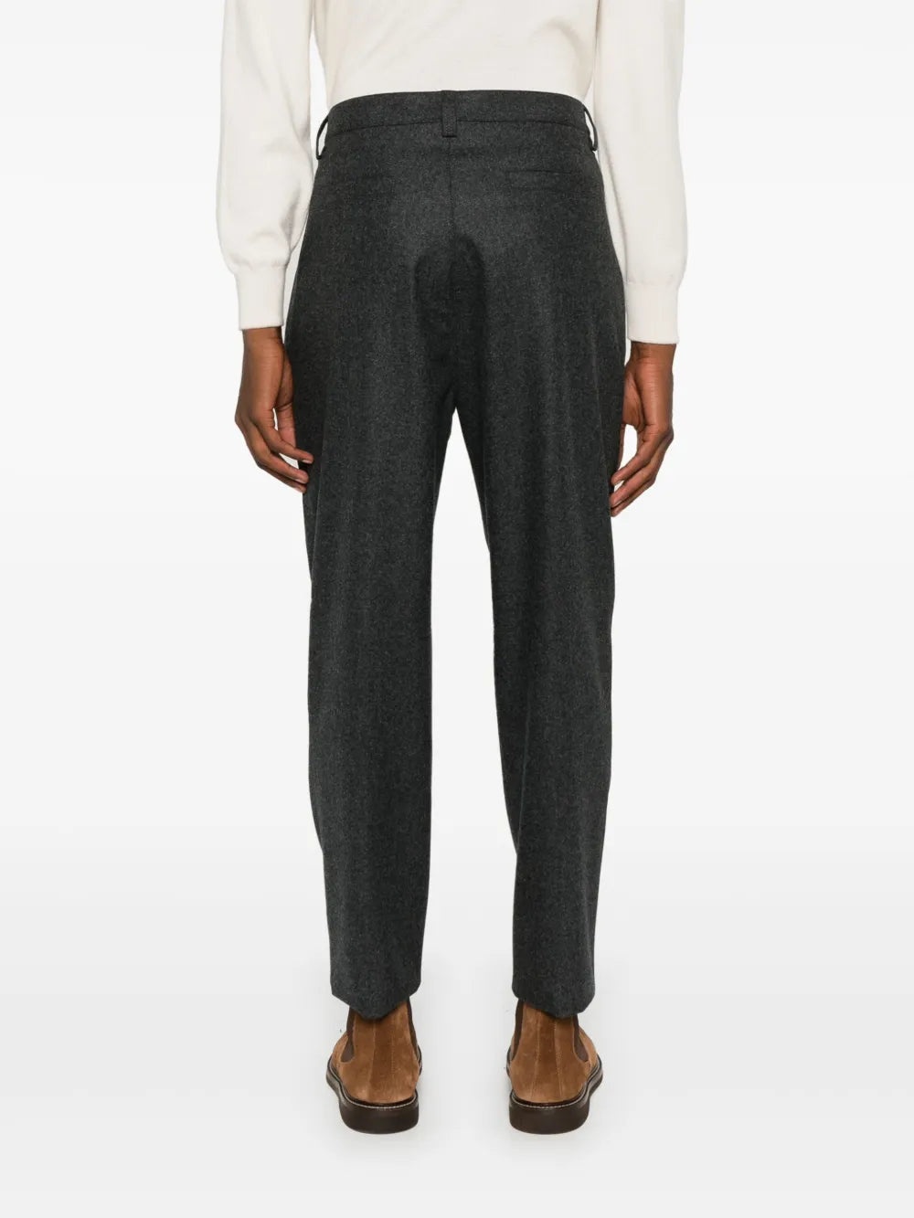 VIRGIN WOOL TROUSERS - 4