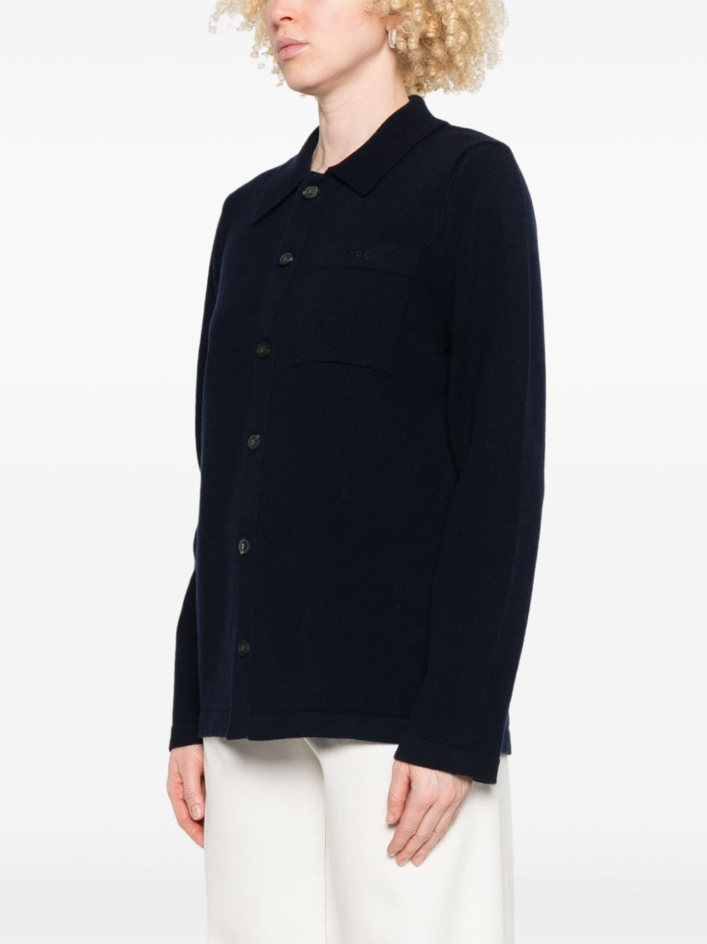 A.P.C. Women Wool Shirt - 4