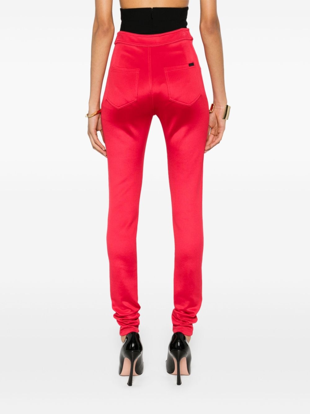 skinny-leg trousers - 4