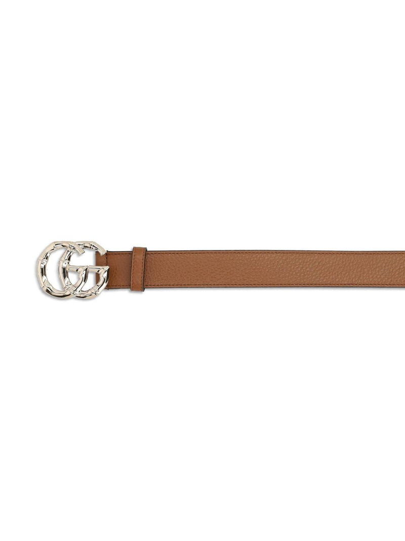 GUCCI GUCCI GG Marmont Thin Belt in Leather outlook