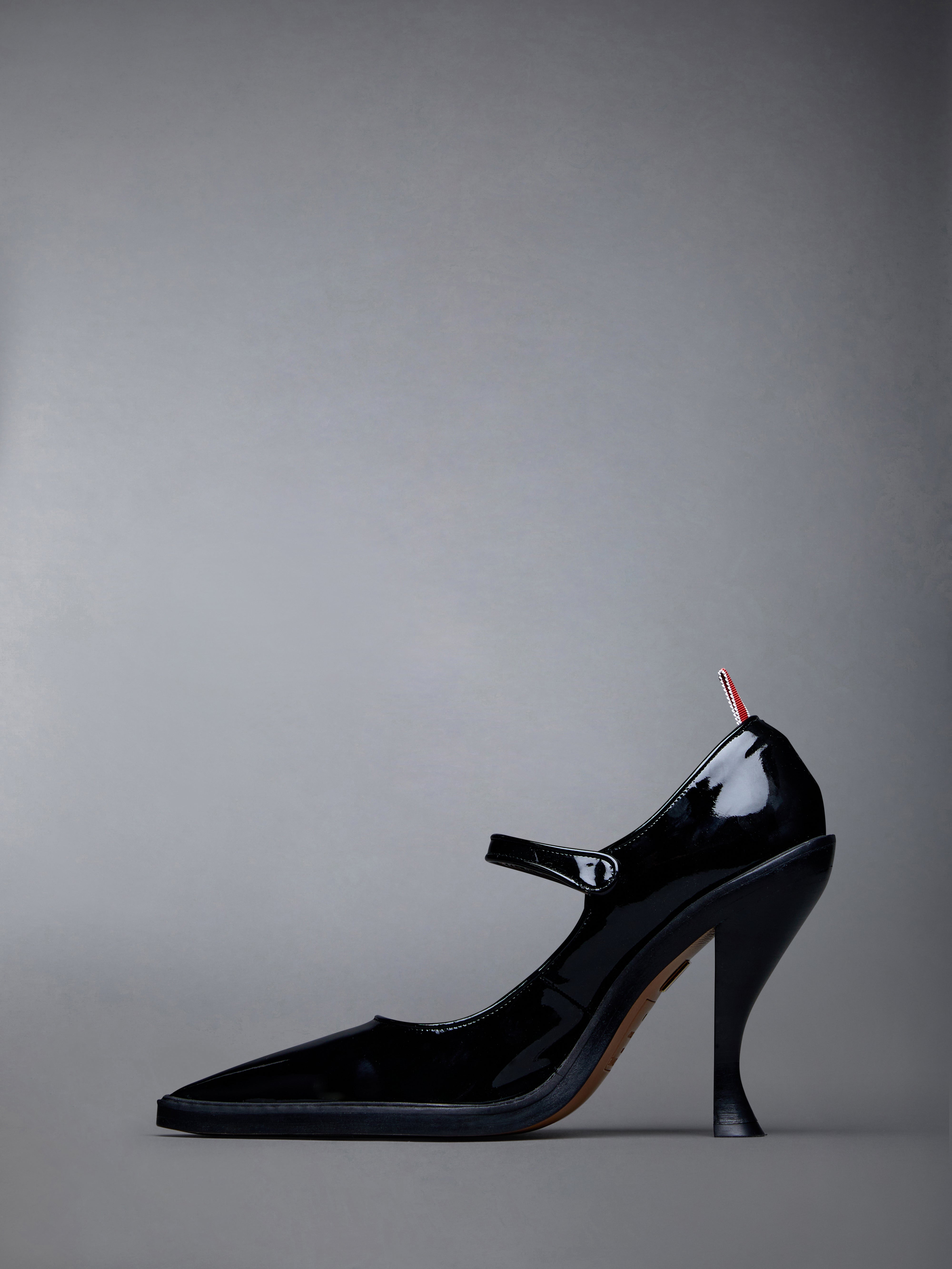 SOFT PATENT LEATHER CURVED HEEL POINTED TOE THOM JOHN - 3