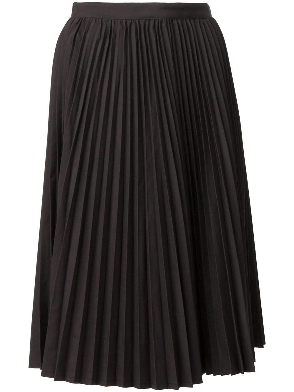 pleated midi skirt - 1