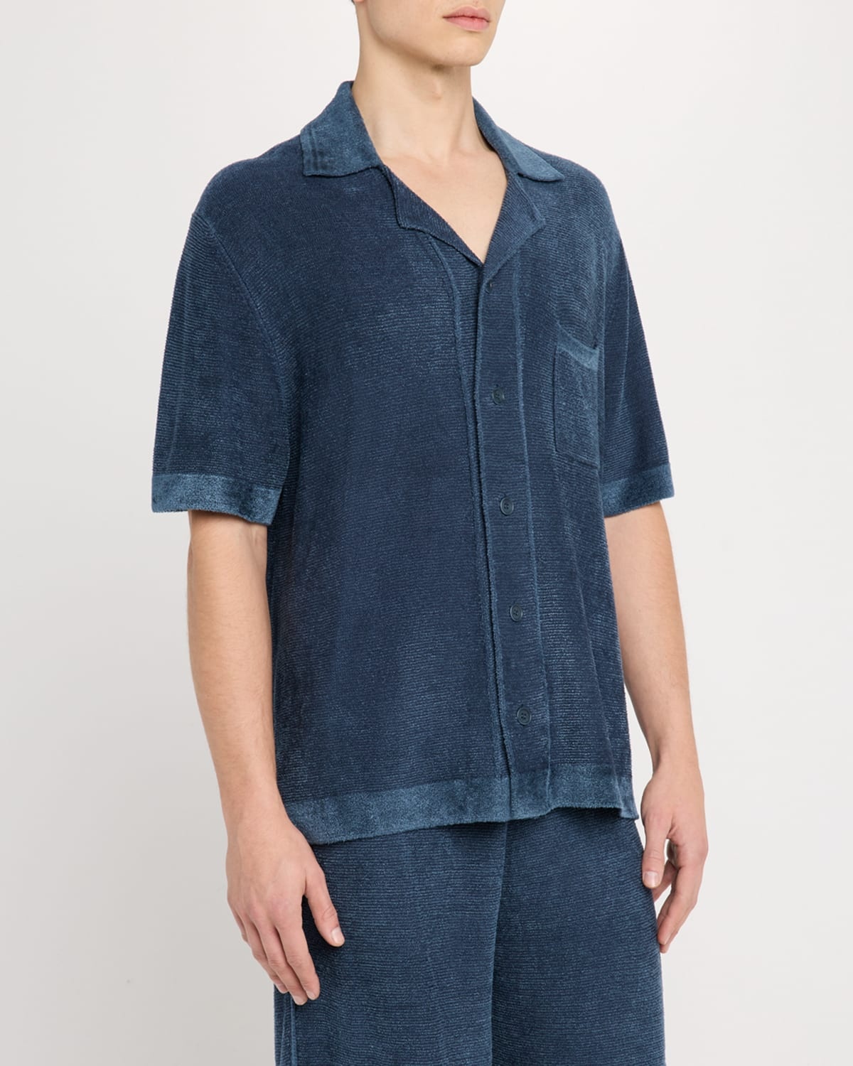 Men's Ozzie Terry Knit Camp Shirt - 4