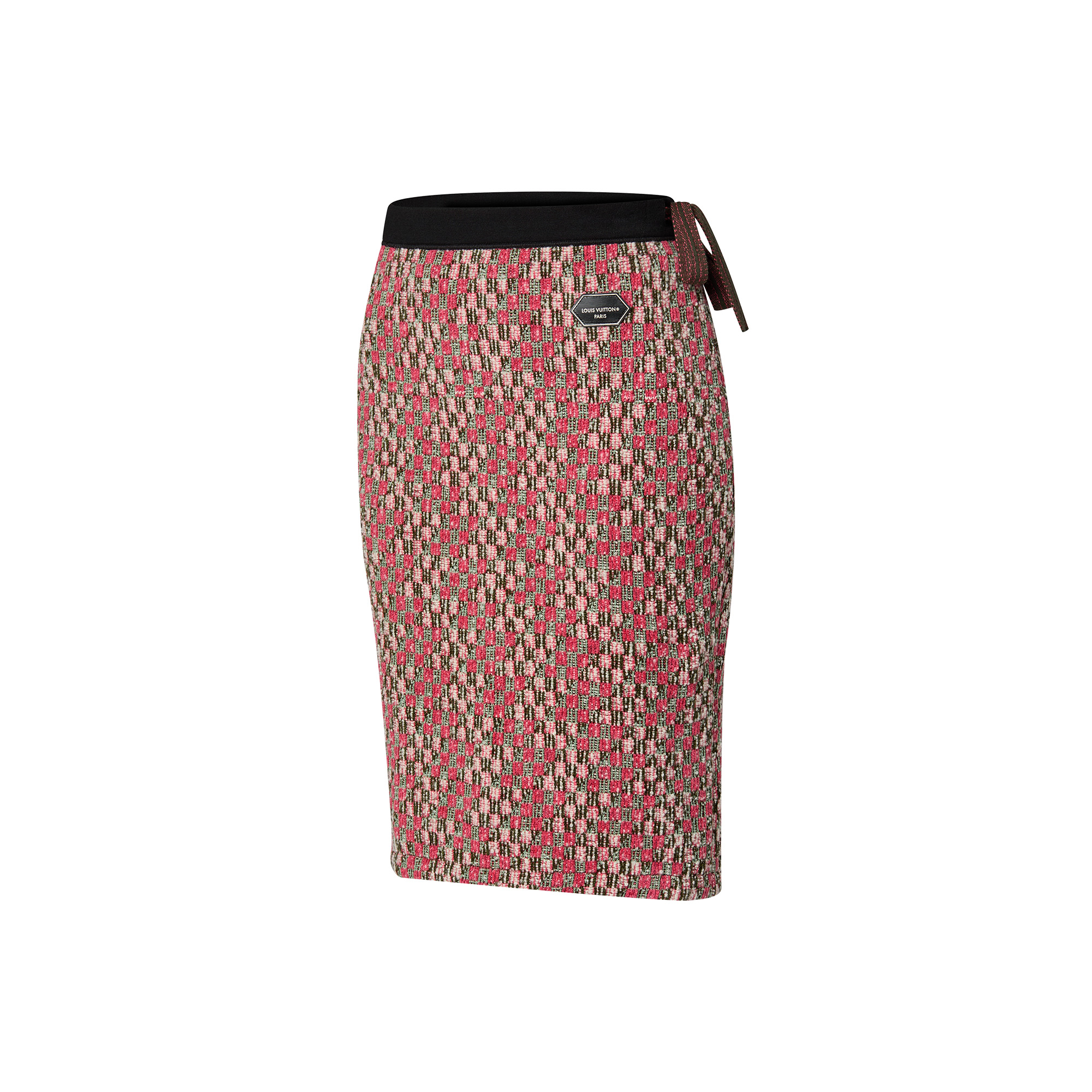 Damier Tweed Mini Skirt - 2
