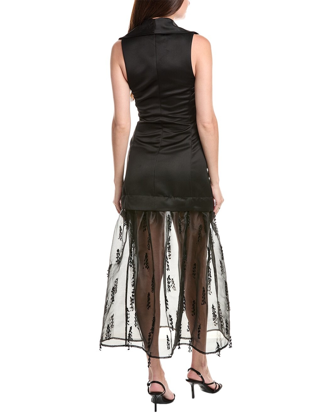 GANNI Organza Maxi Dress - 2