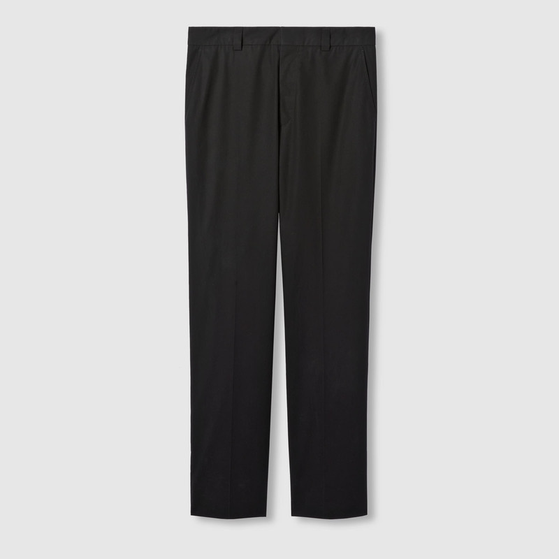 Cotton poplin pant - 1