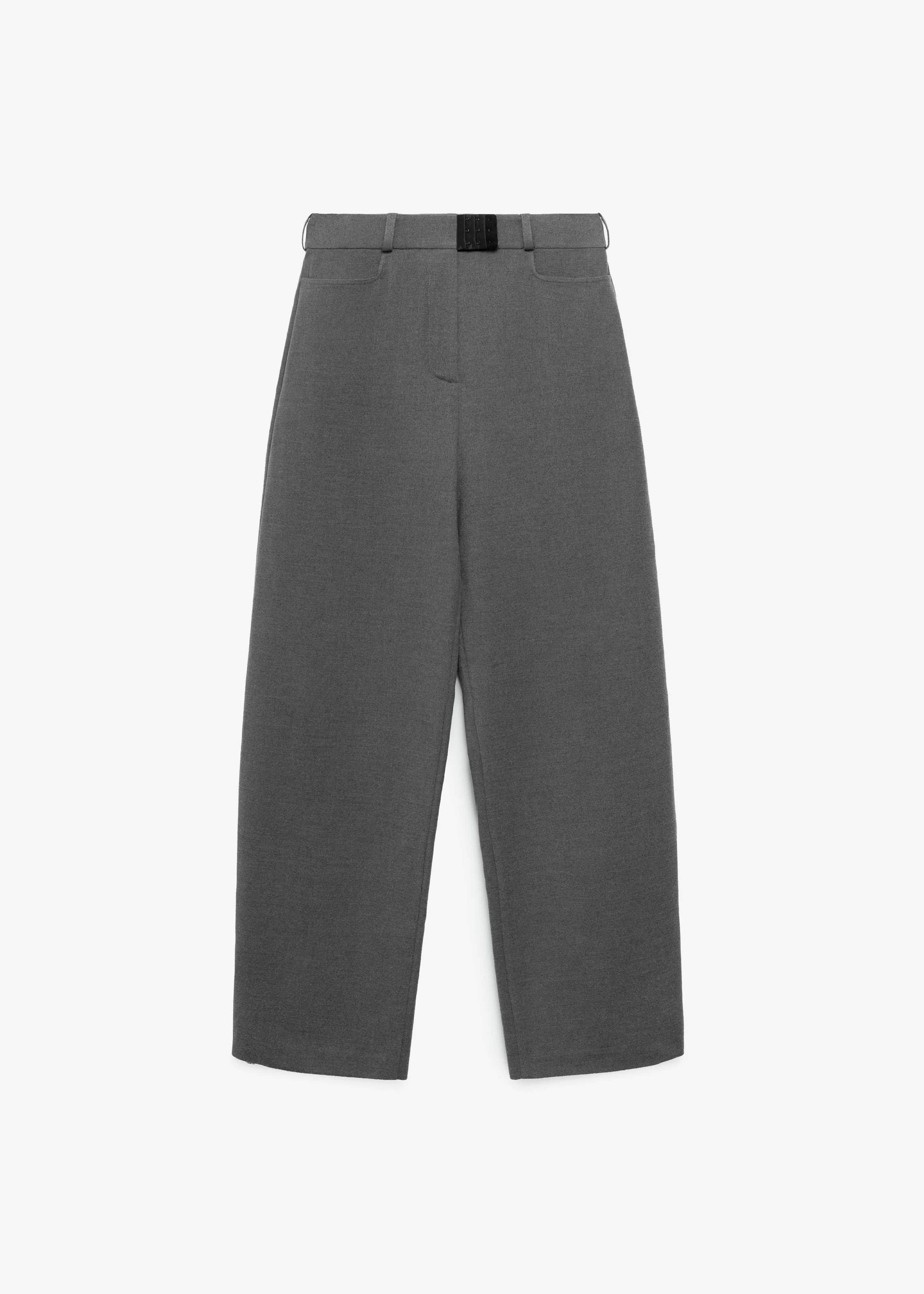 Bevza Costume Trousers - Grey - 1