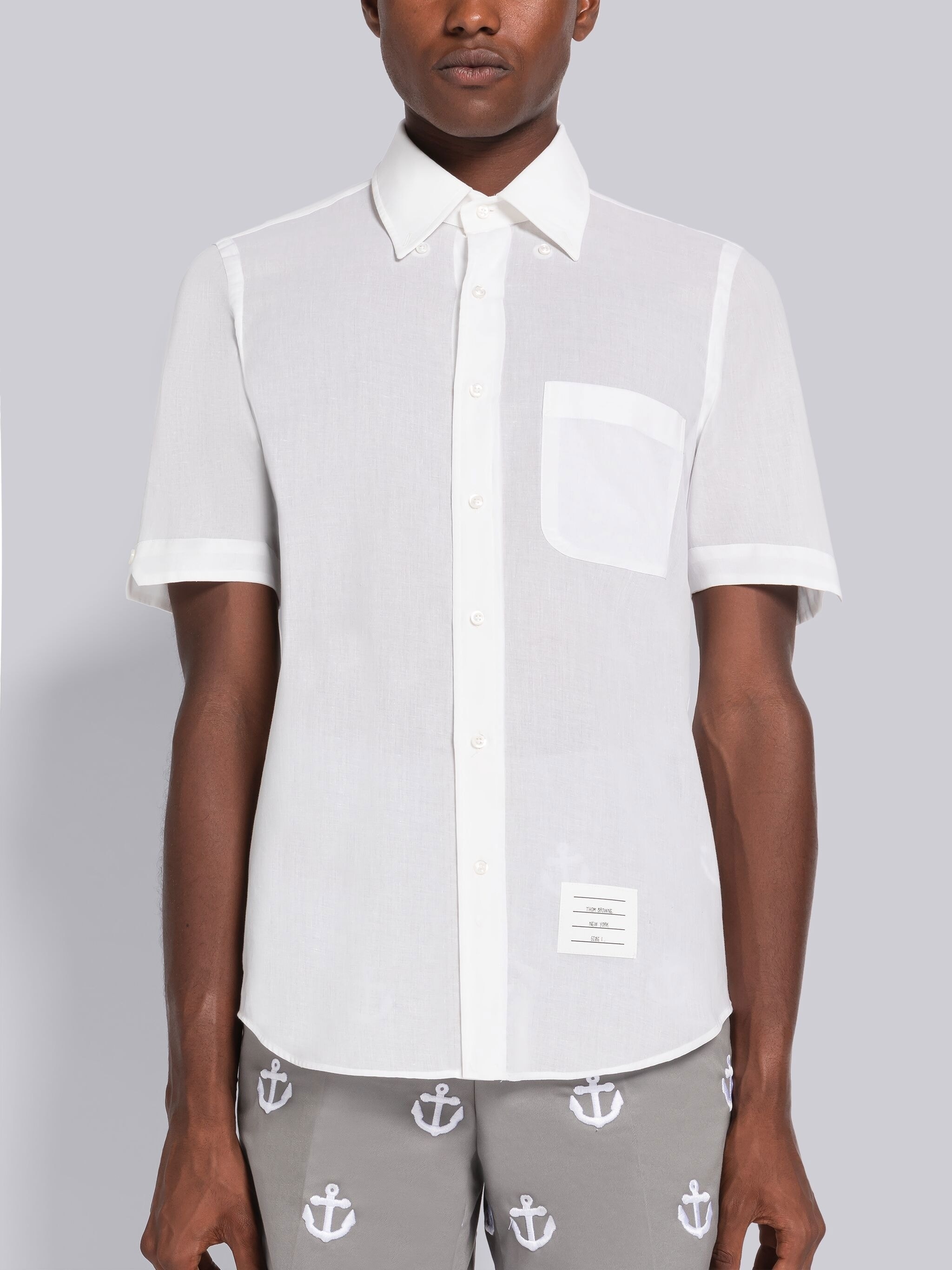 Cotton Voile Short Sleeve Shirt - 2