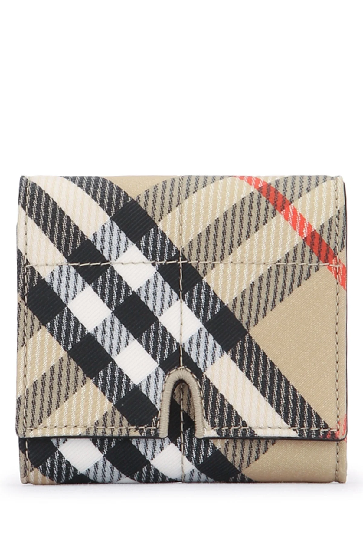 Burberry Women Ls Snip Compact Wallet Cj1 - 1