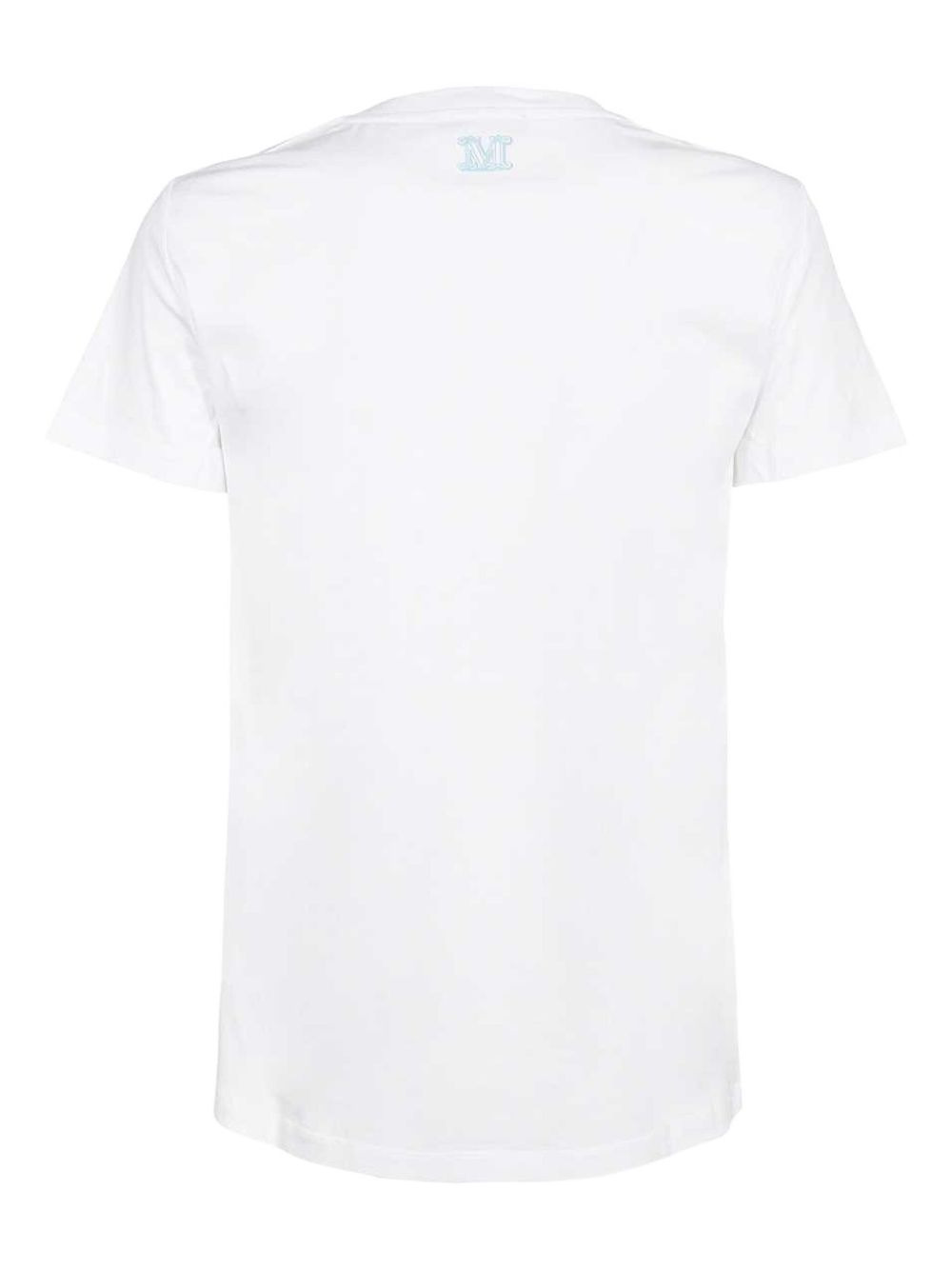 embroidered beach-scene T-shirt - 2