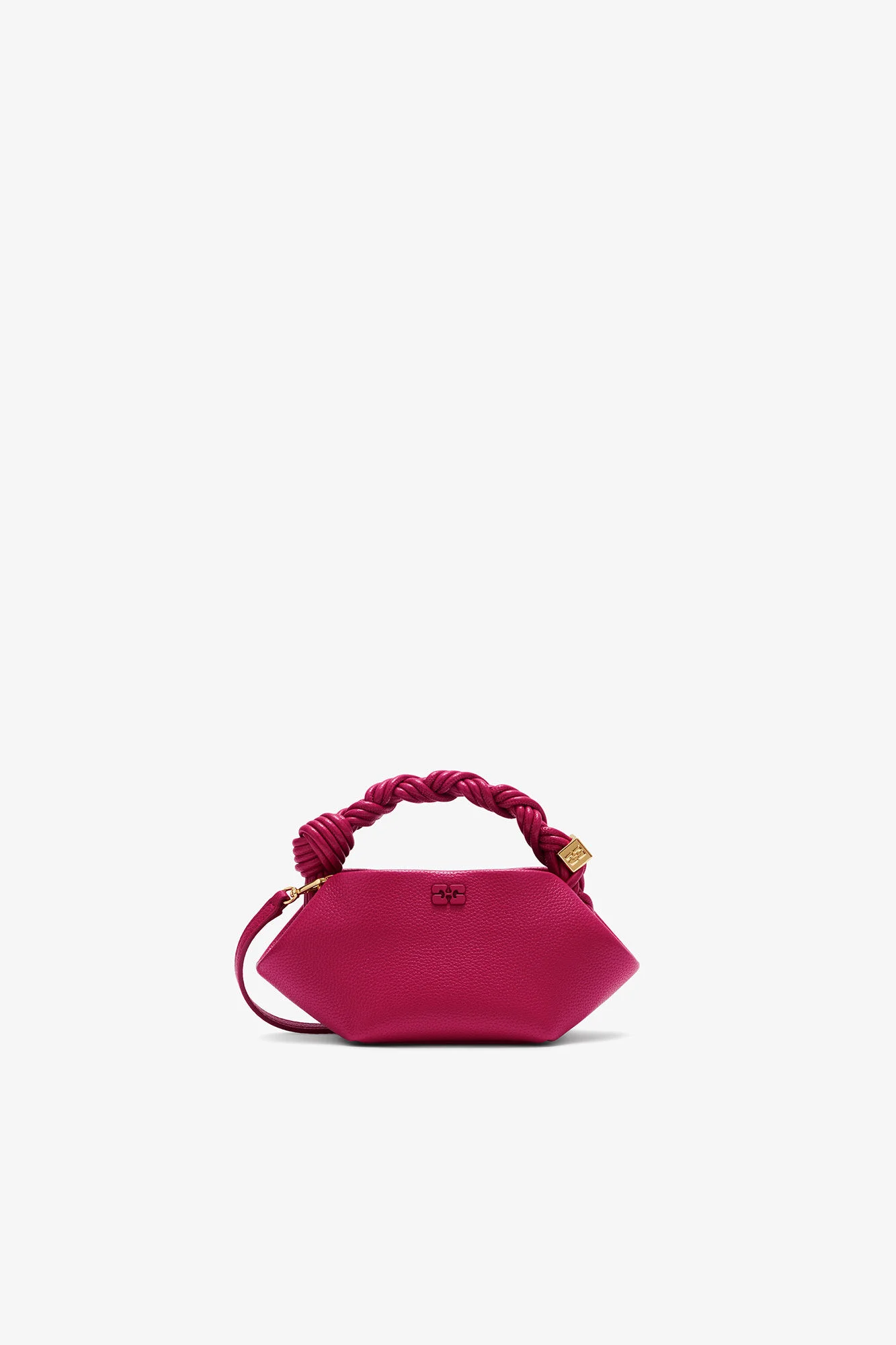 MINI BOU BAG IN GRAINED RED - 1