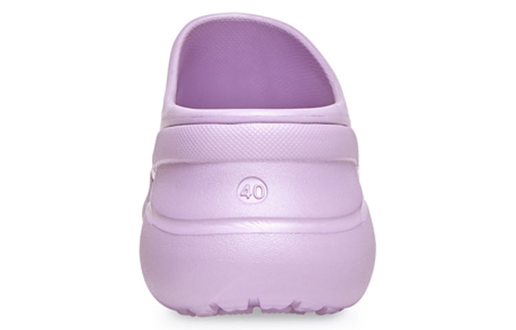 (WMNS) Balenciaga x Crocs Pool Slides 'Light Purple' 677389W1S8E5600 - 4