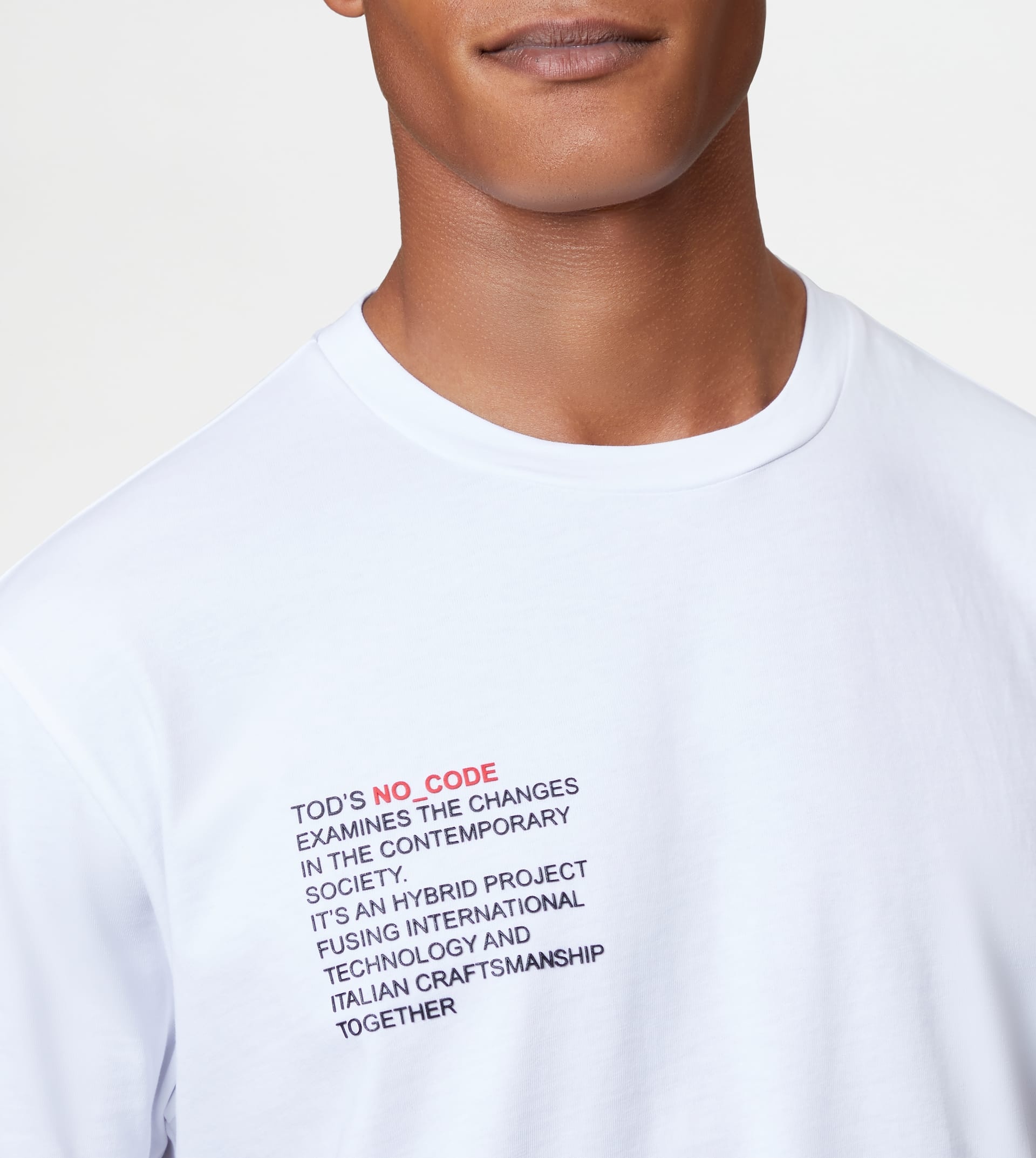 T-SHIRT NO_CODE - WHITE - 5
