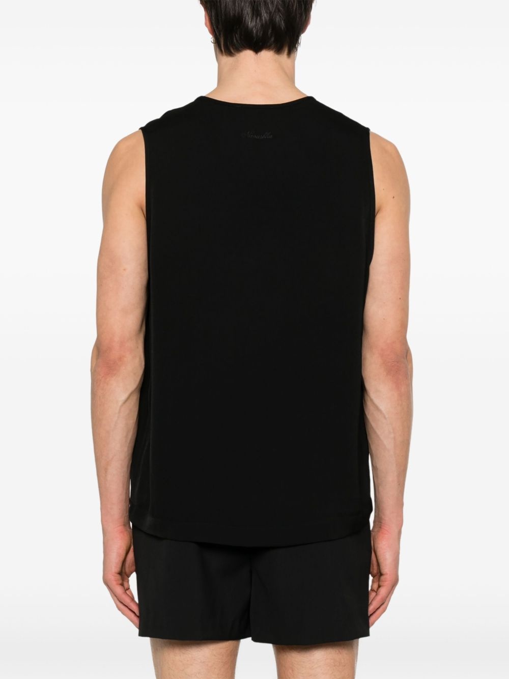 crepe tank top - 3