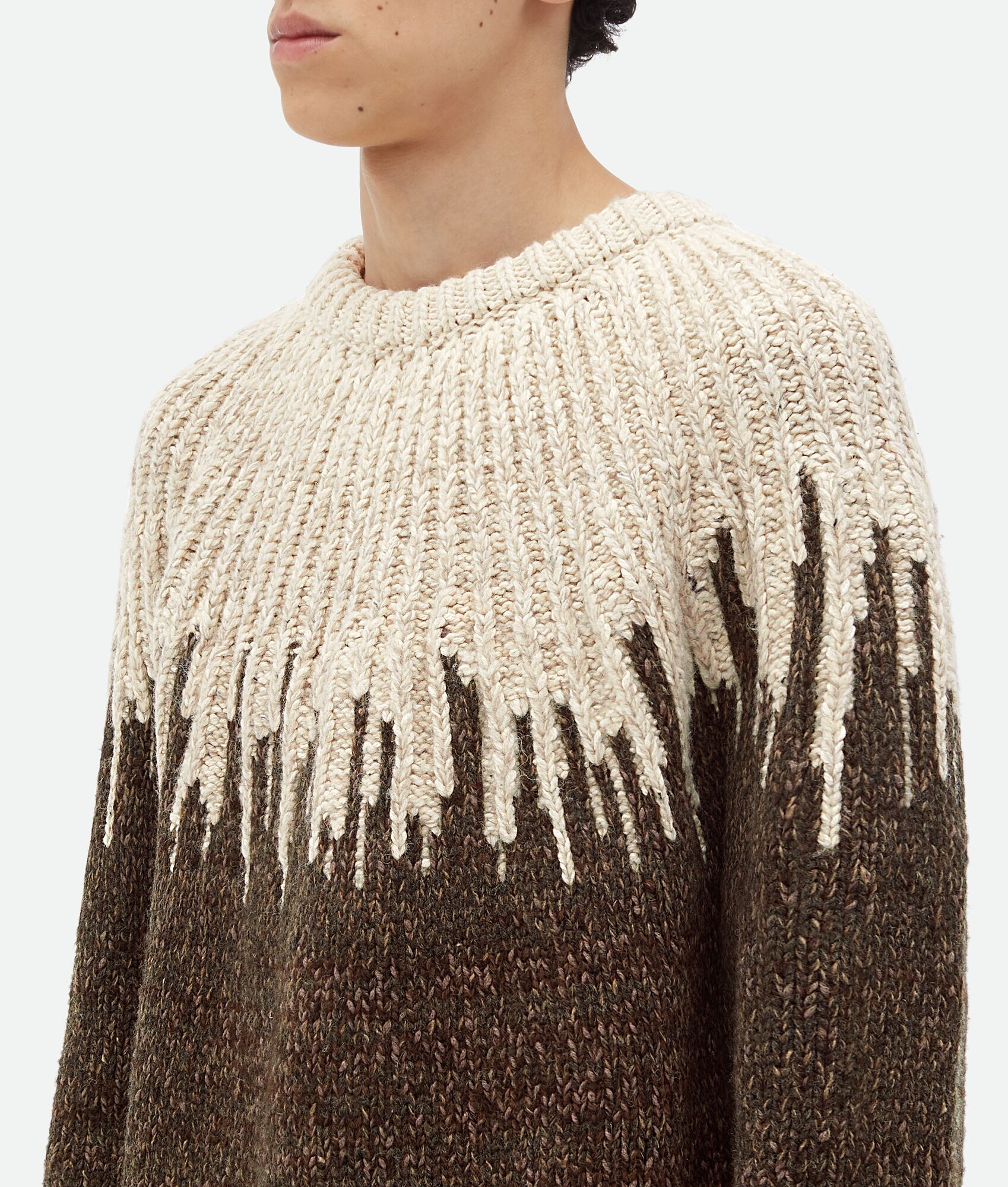 Graphic Wool Sweater - 4