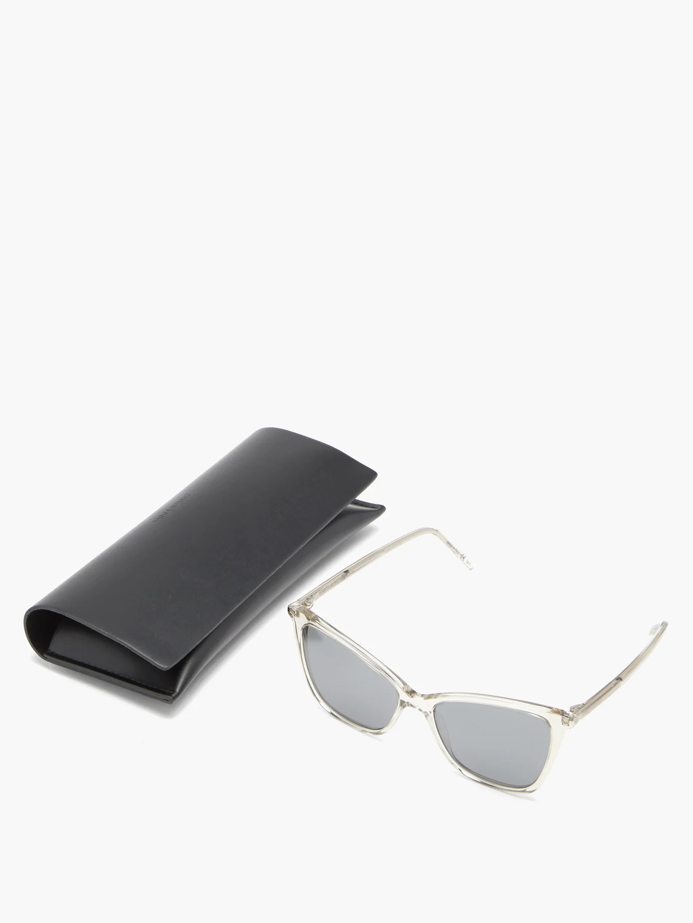 Oversized cat-eye acetate sunglasses - 5